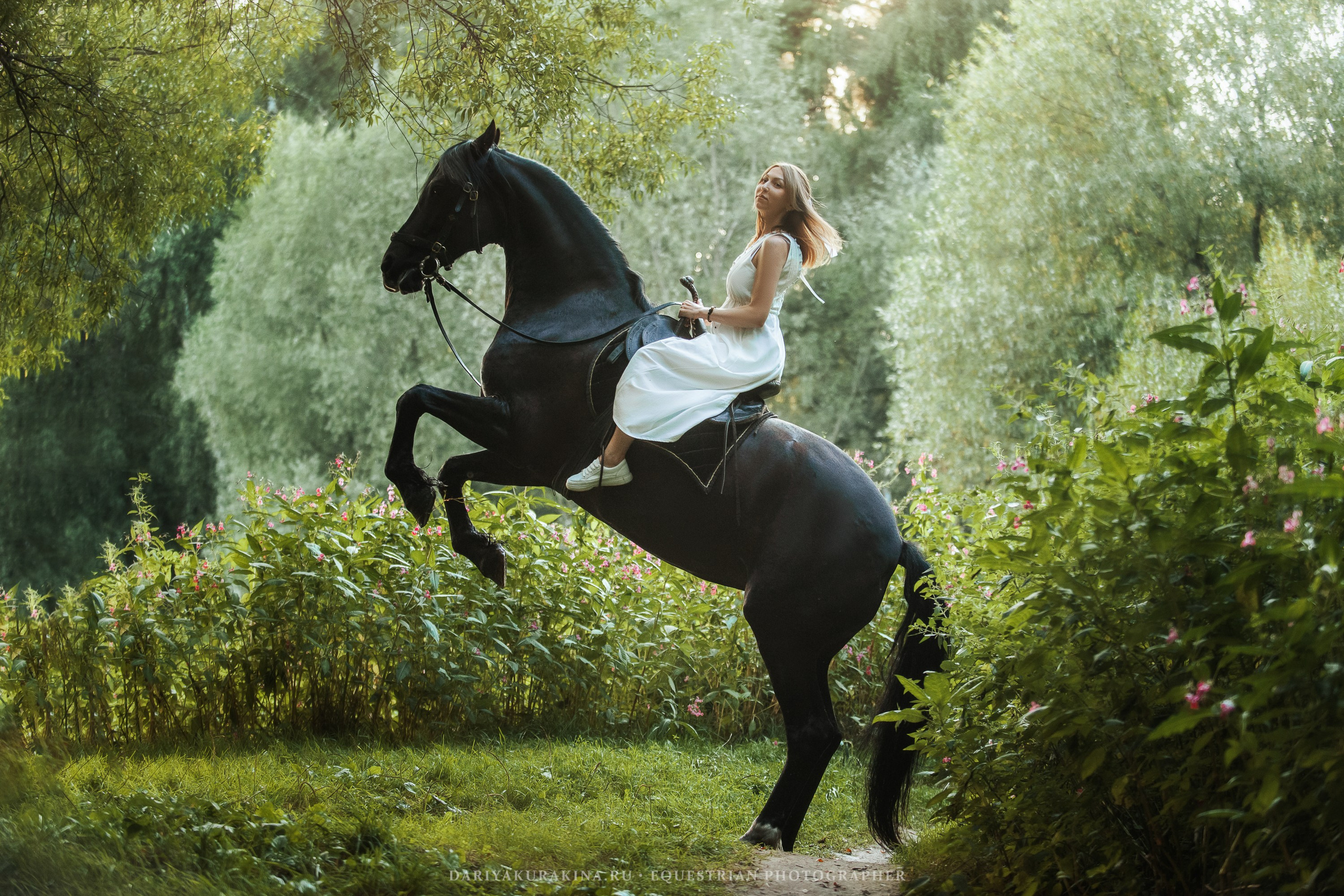 Светлана и Пена. Конный фотограф Куракина Дарья • Фотосессии с лошадьми