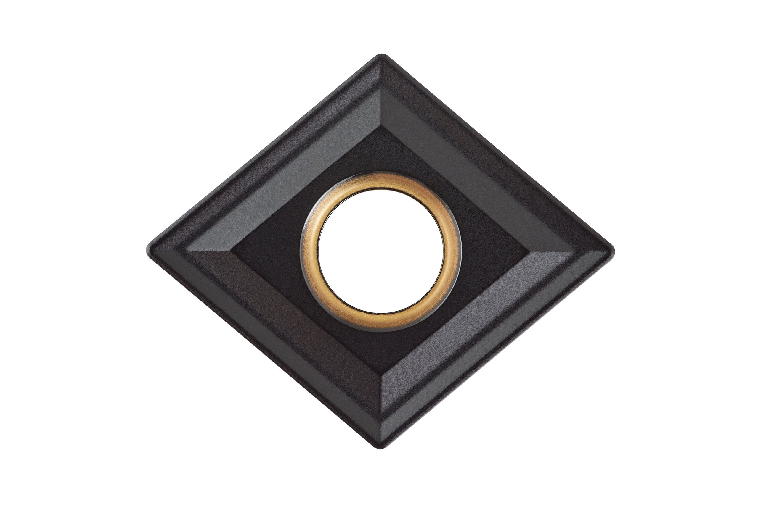 Макрофото ромбической пластины для токарной обработки