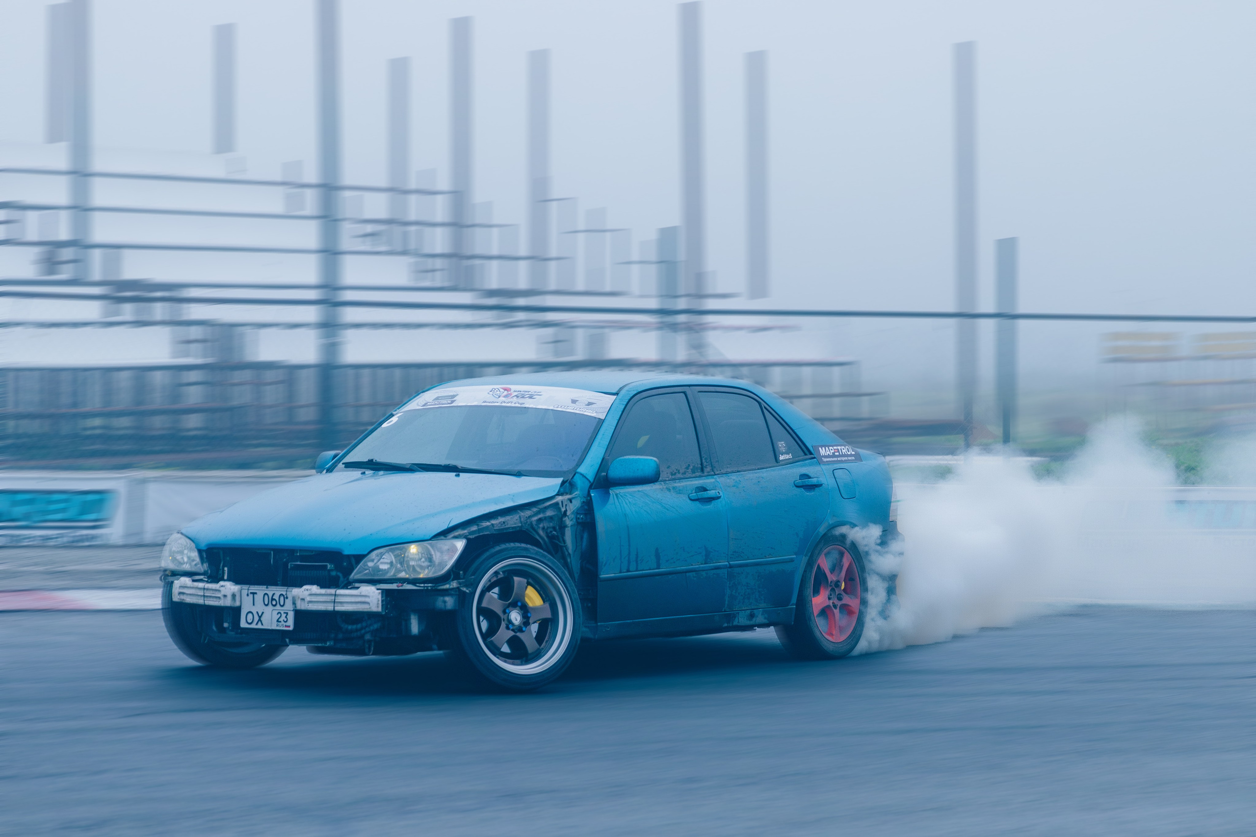 Фотосъёмка профессионального зимнего дрифта в Ростове-на-Дону. Портретный фотограф в Ростове-на-Дону Антон Казарин