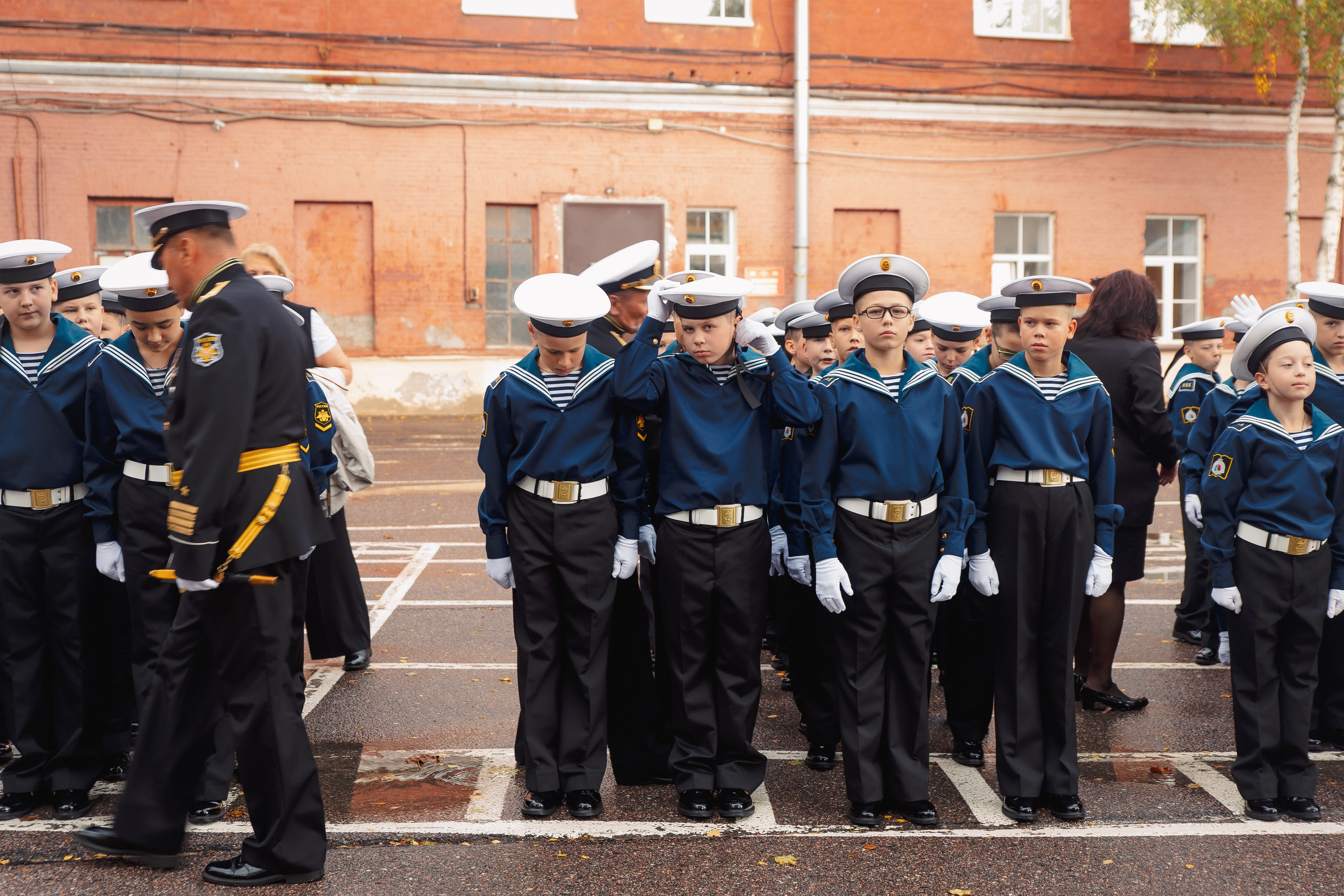 Кадетский корпус. Линейка. Фотограф в Кронштадте и Санкт-Петербурге Анастасия Коваленко