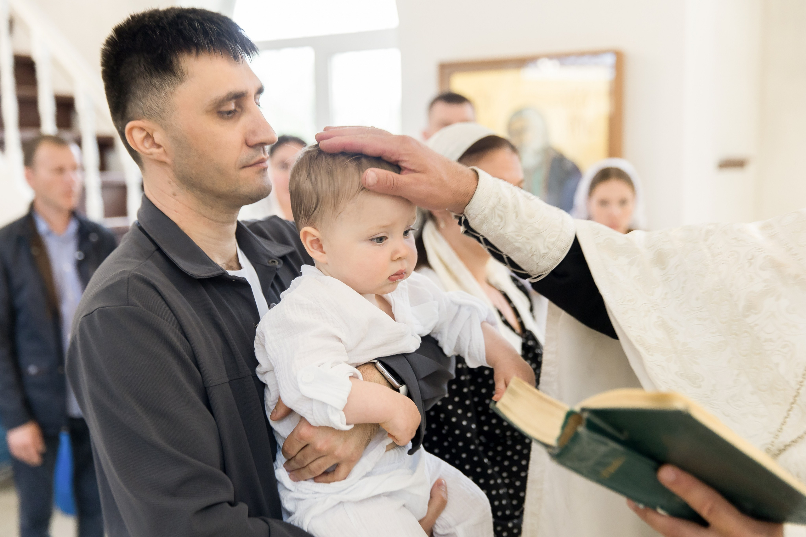 Крещение. Снимаю съемки