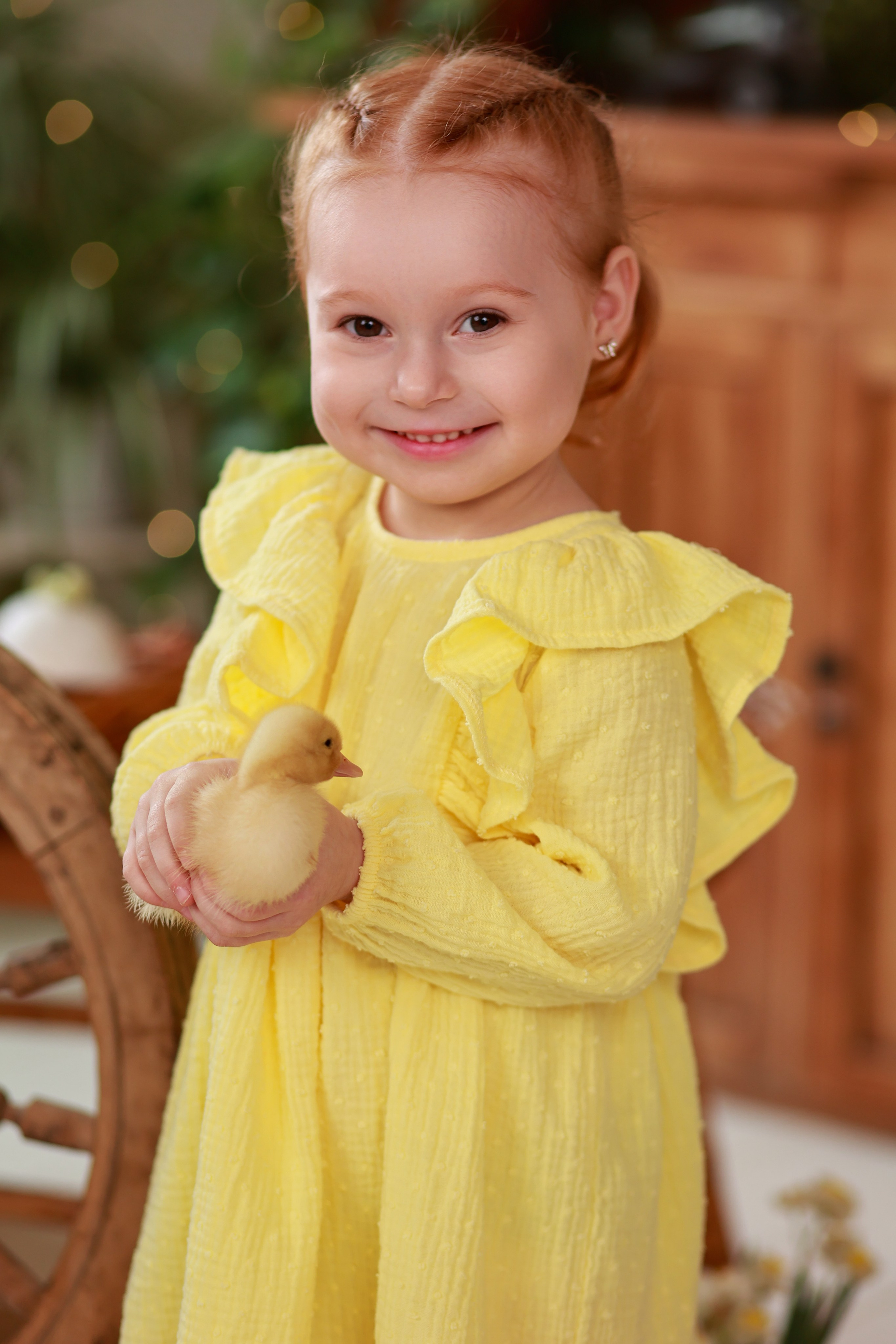 «Светлая Пасха» с утятами. Детский семейный фотограф Краснодар