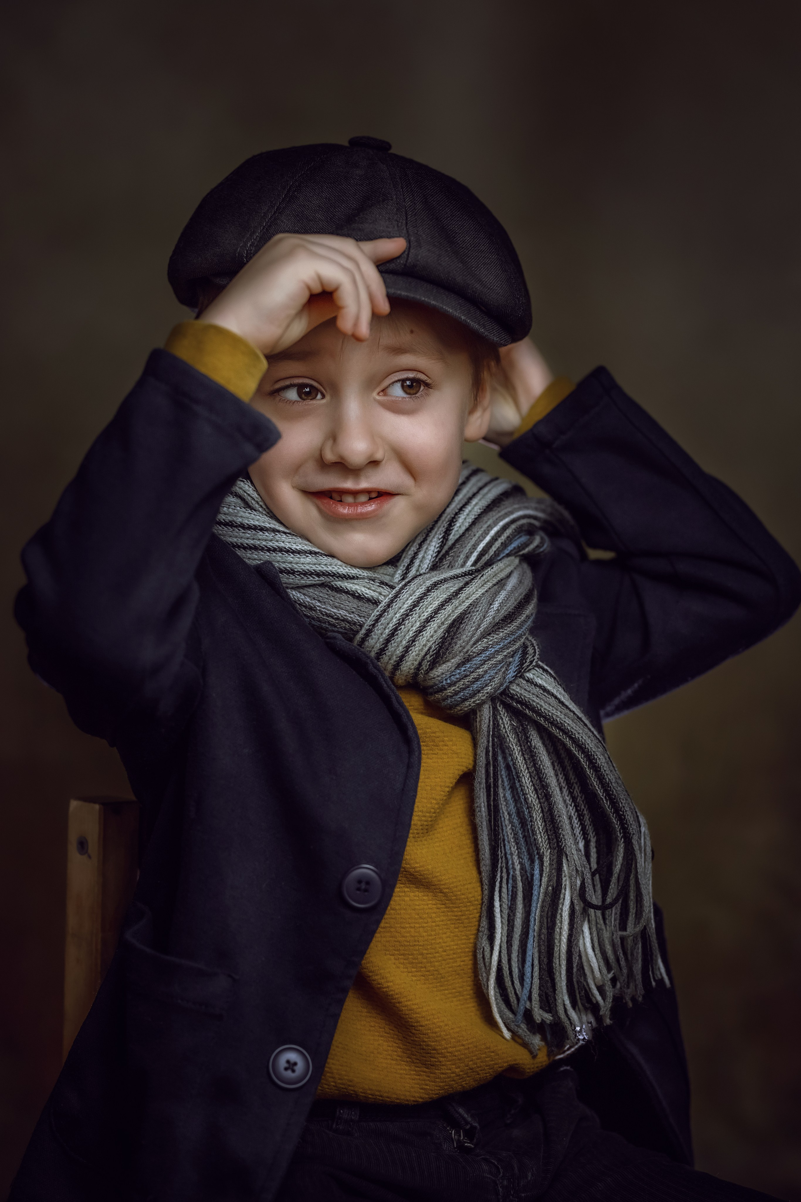 Фотопроект «Стилизованный РЕТРО портрет». Фотограф Алина Лебедь