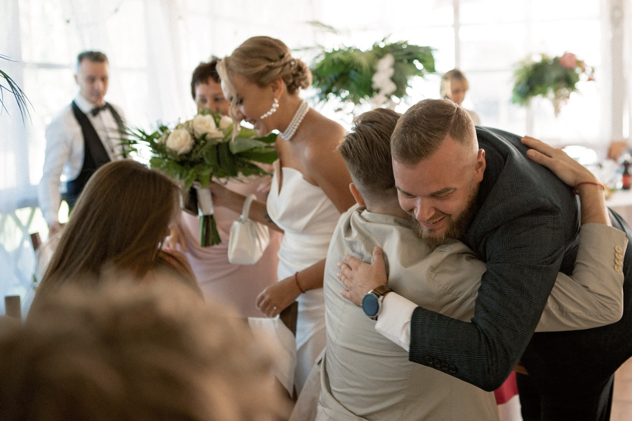 Свадьба с гостями. Свадебный и портретный фотограф Москва