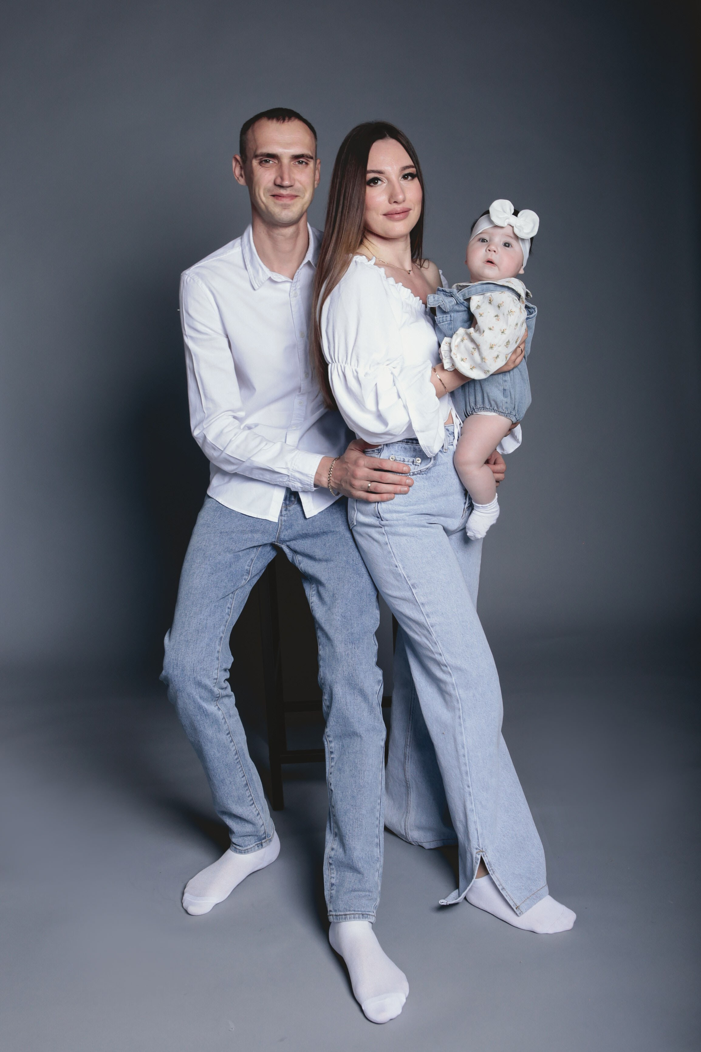 Мария с семьей. Фотограф Лесозаводск/Хабаровск