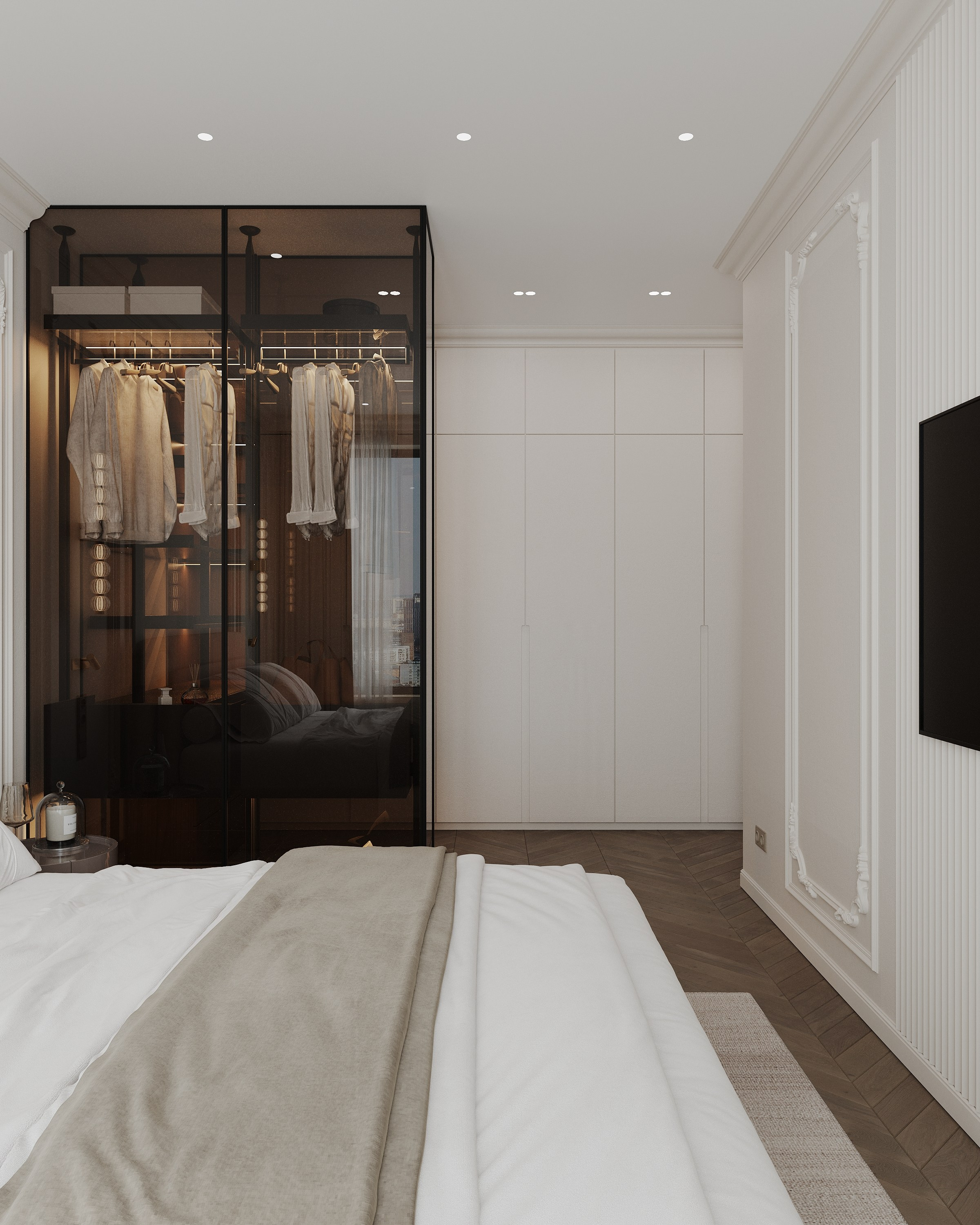 ЖК The One 65 кв.м, г. Санкт-Петербург. 3d визуализатор Анастасия Науменко