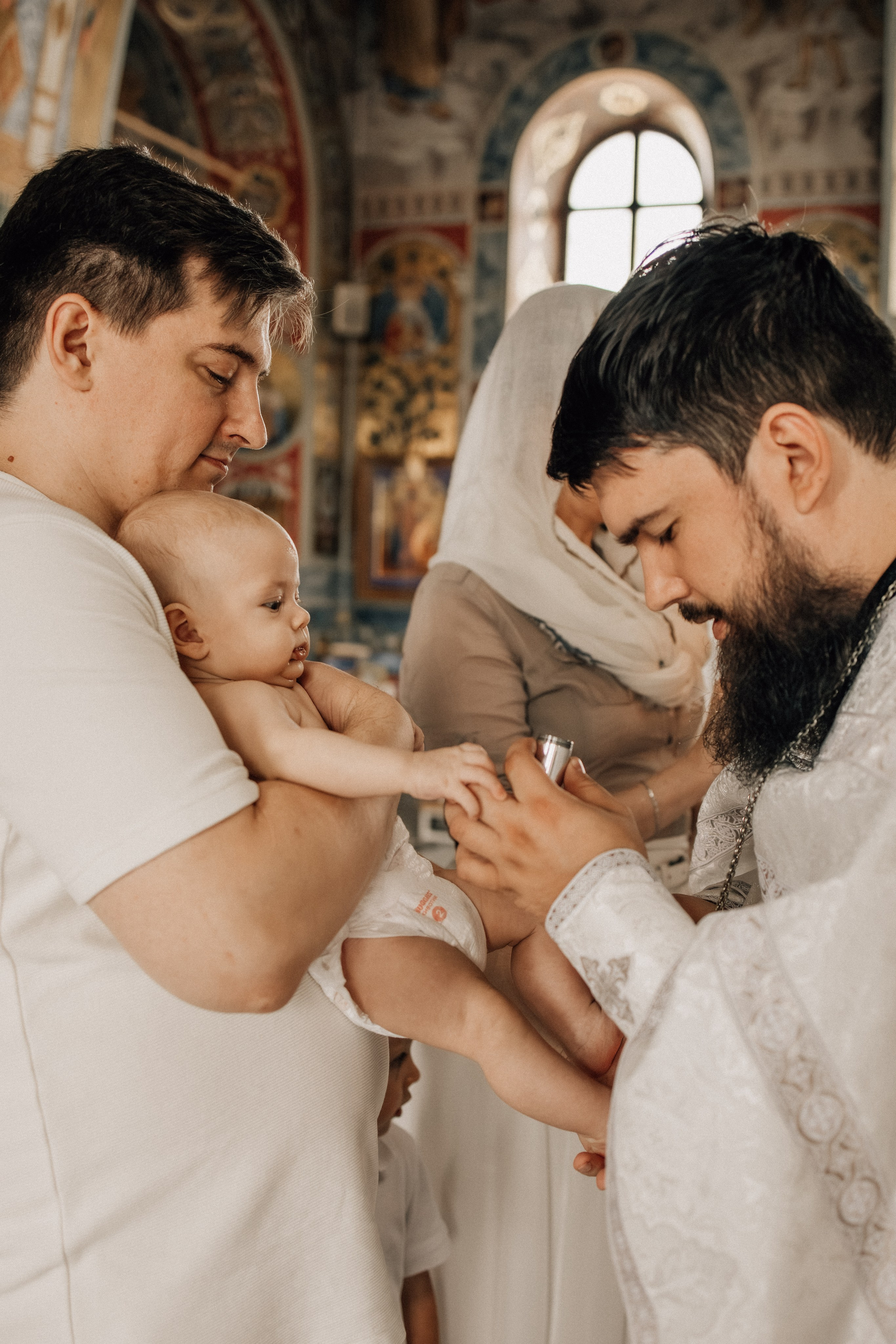 Съемка крещения в Воронеже, фотосессия крещения