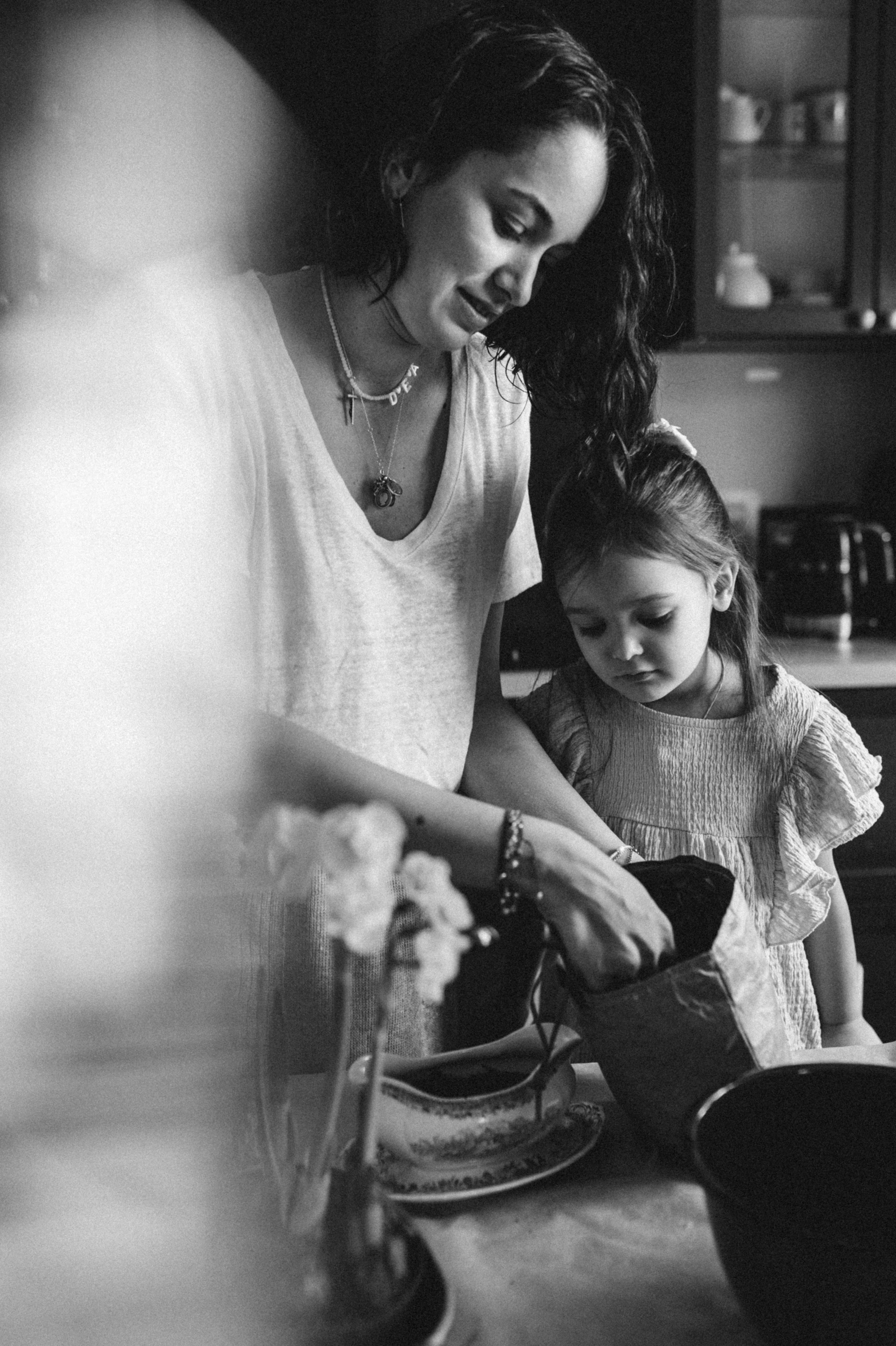 Полина, Дима, Мия и Эмма дома. Семейный и свадебный lifestyle-фотограф в Москве Мария Петрова