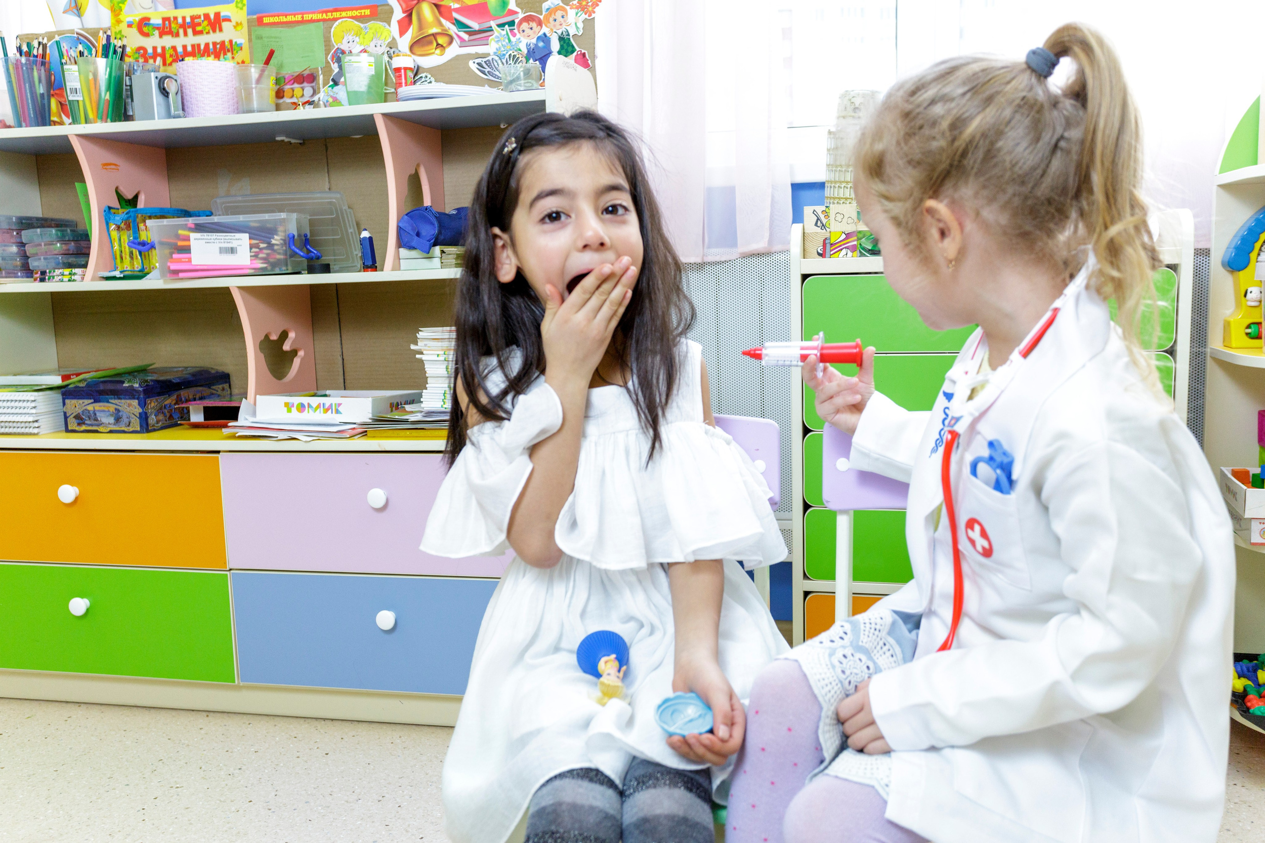 В детском саду