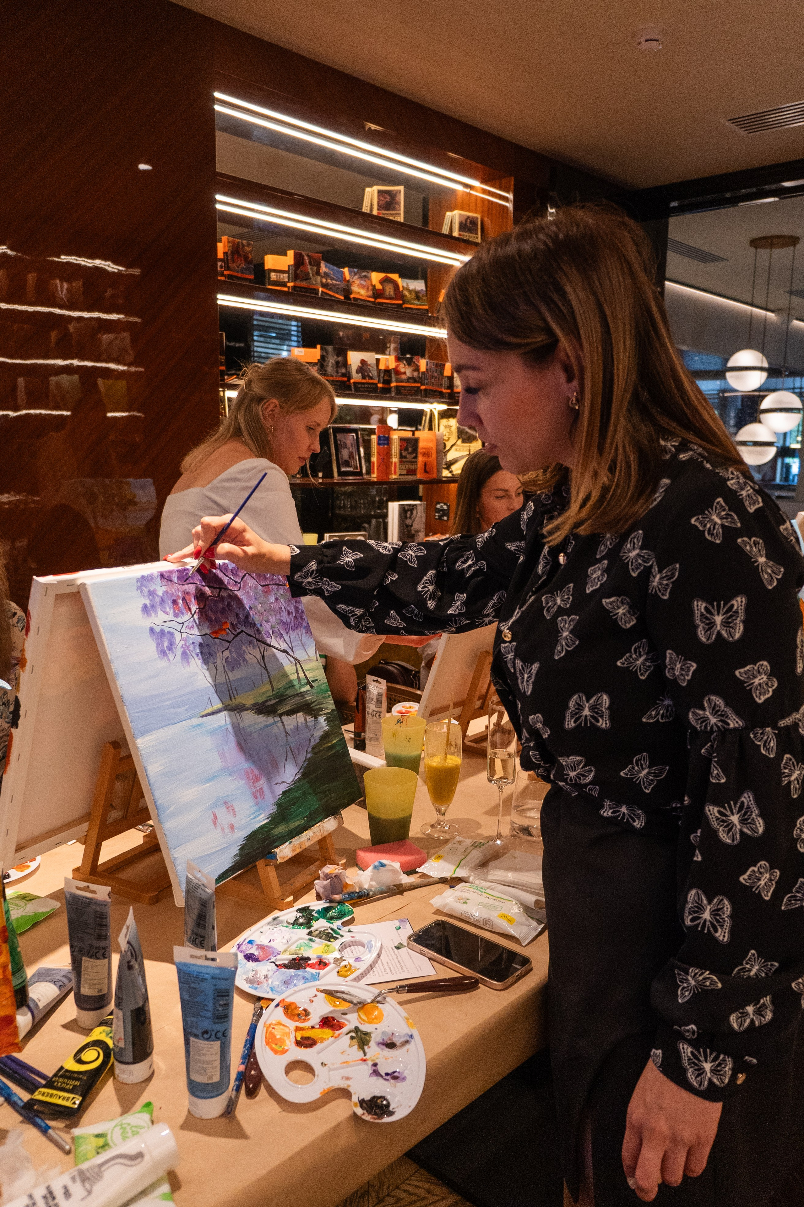 Корпоратив Teach Me Art 3. Портретный фотограф в Москве и Санкт-Петербурге Арина Чех