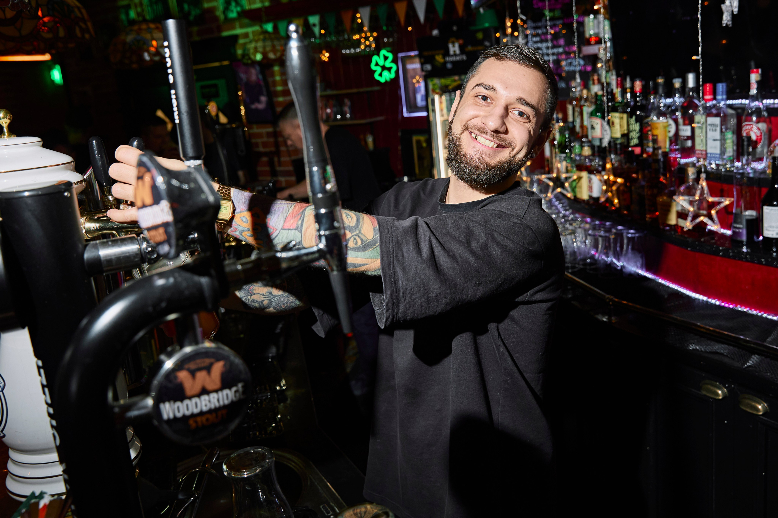 Новогодние выходные в Harat’s pub. Фотограф Александра Иванова