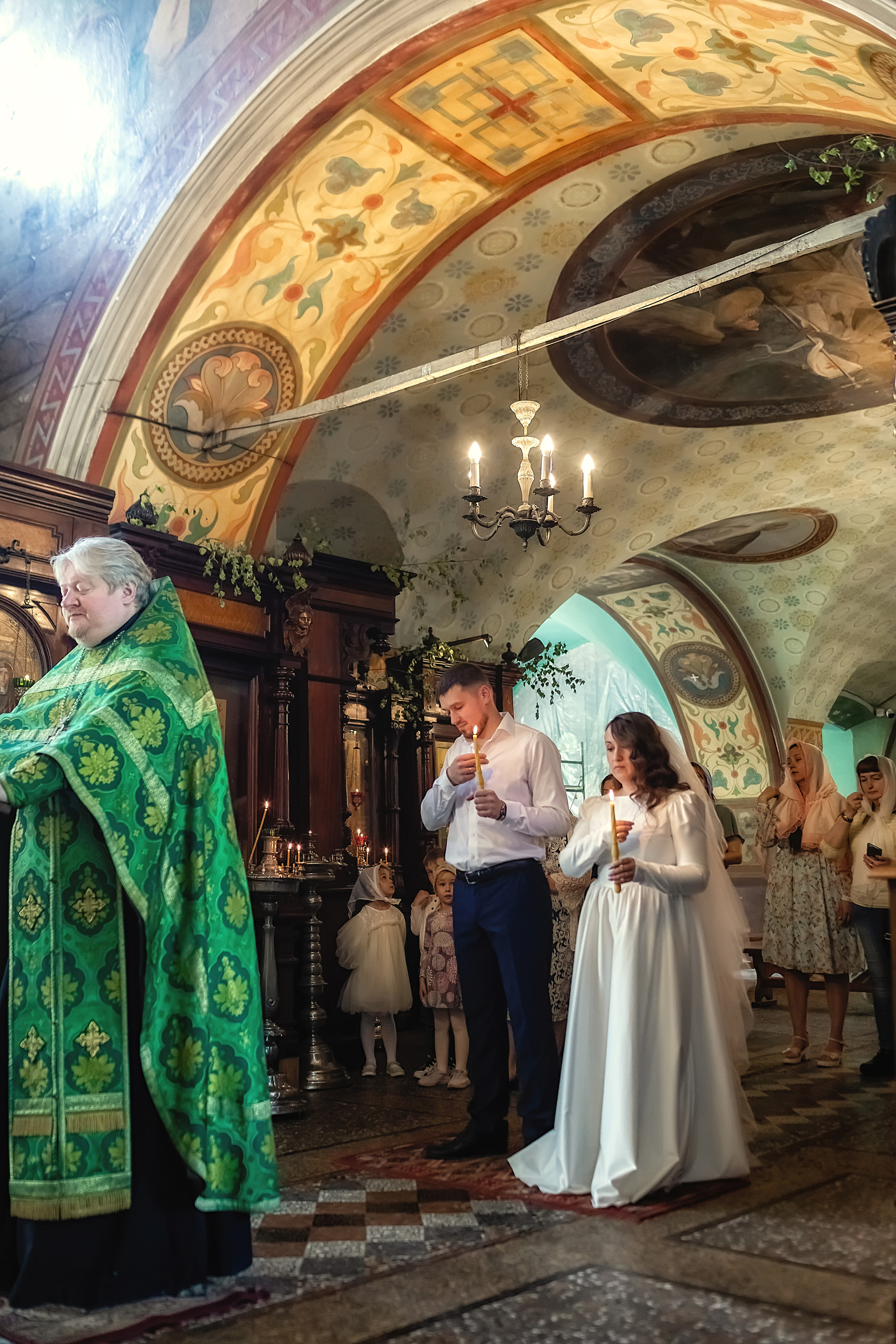 Константин и Татьяна. Фотограф на Таинство Крещения и Венчания в Москве и МО