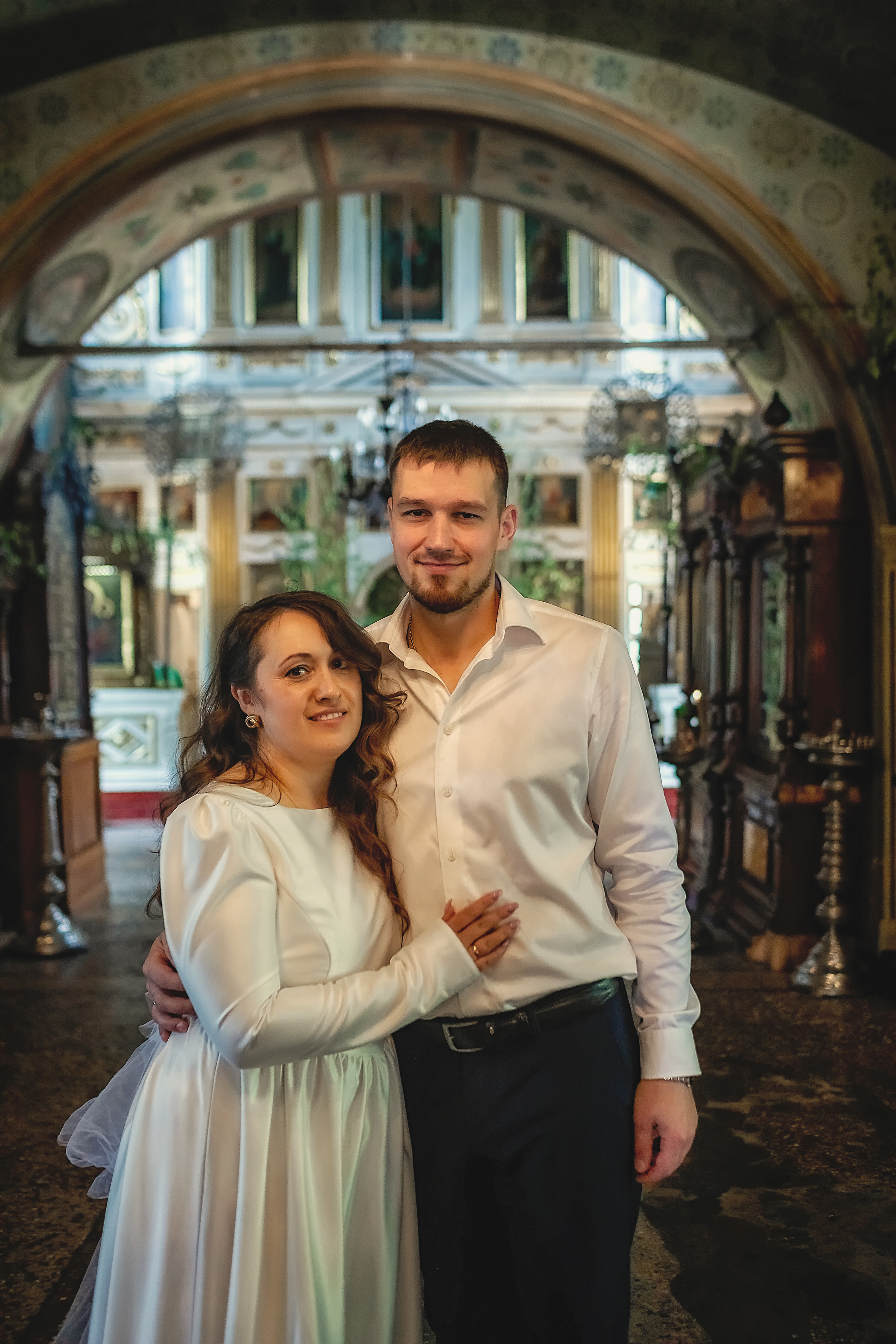 Константин и Татьяна. Фотограф на Таинство Крещения и Венчания в Москве и МО