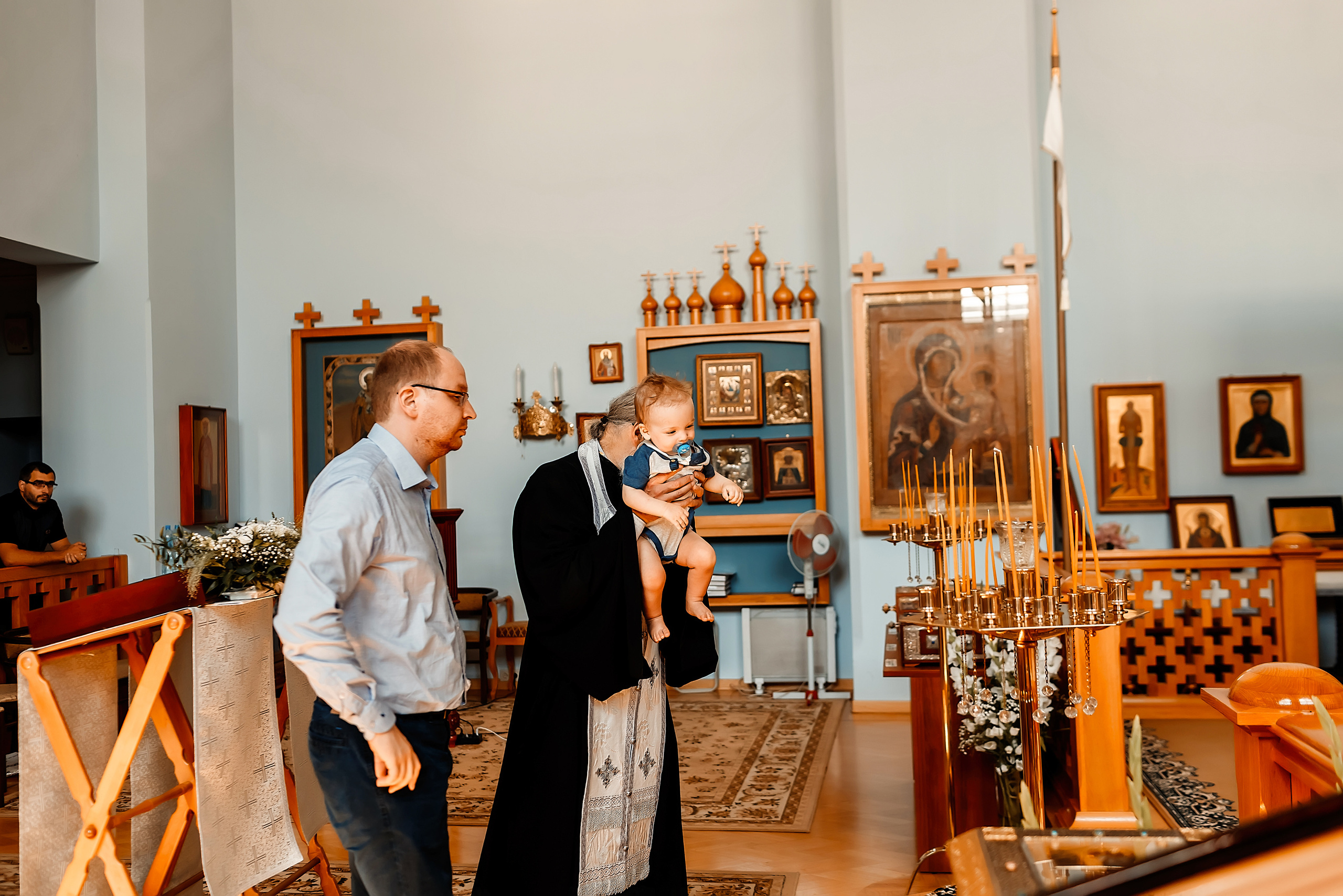 Таинство Крещения Алексея и Александра. Фотограф на Таинство Крещения и Венчания в Москве и МО