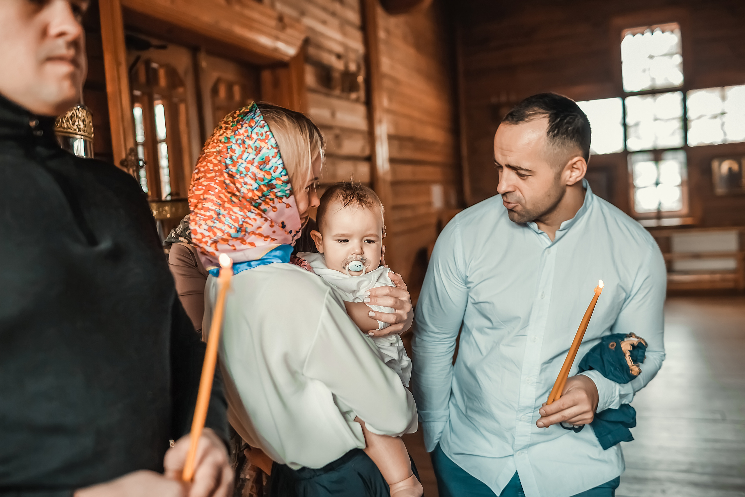Таинство Крещения Семена. Фотограф на Таинство Крещения и Венчания в Москве и МО