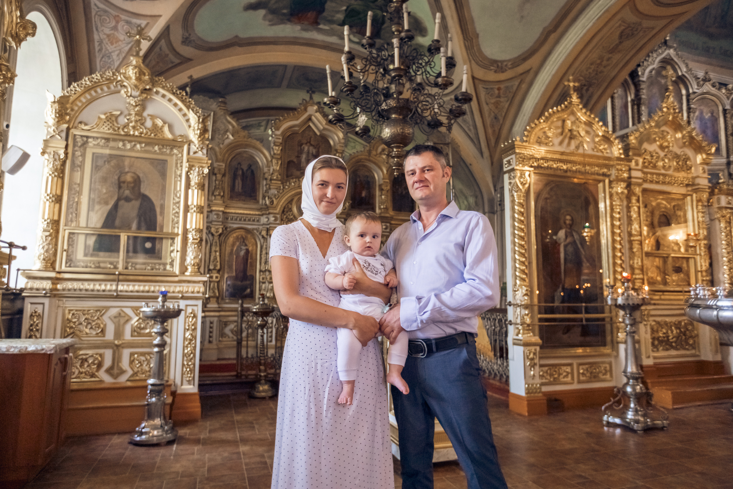 Крещение Михаила. Фотограф на Таинство Крещения и Венчания в Москве и МО