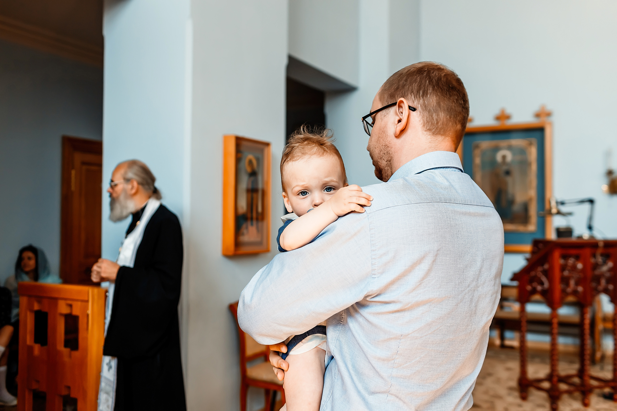 Таинство Крещения Алексея и Александра. Фотограф на Таинство Крещения и Венчания в Москве и МО