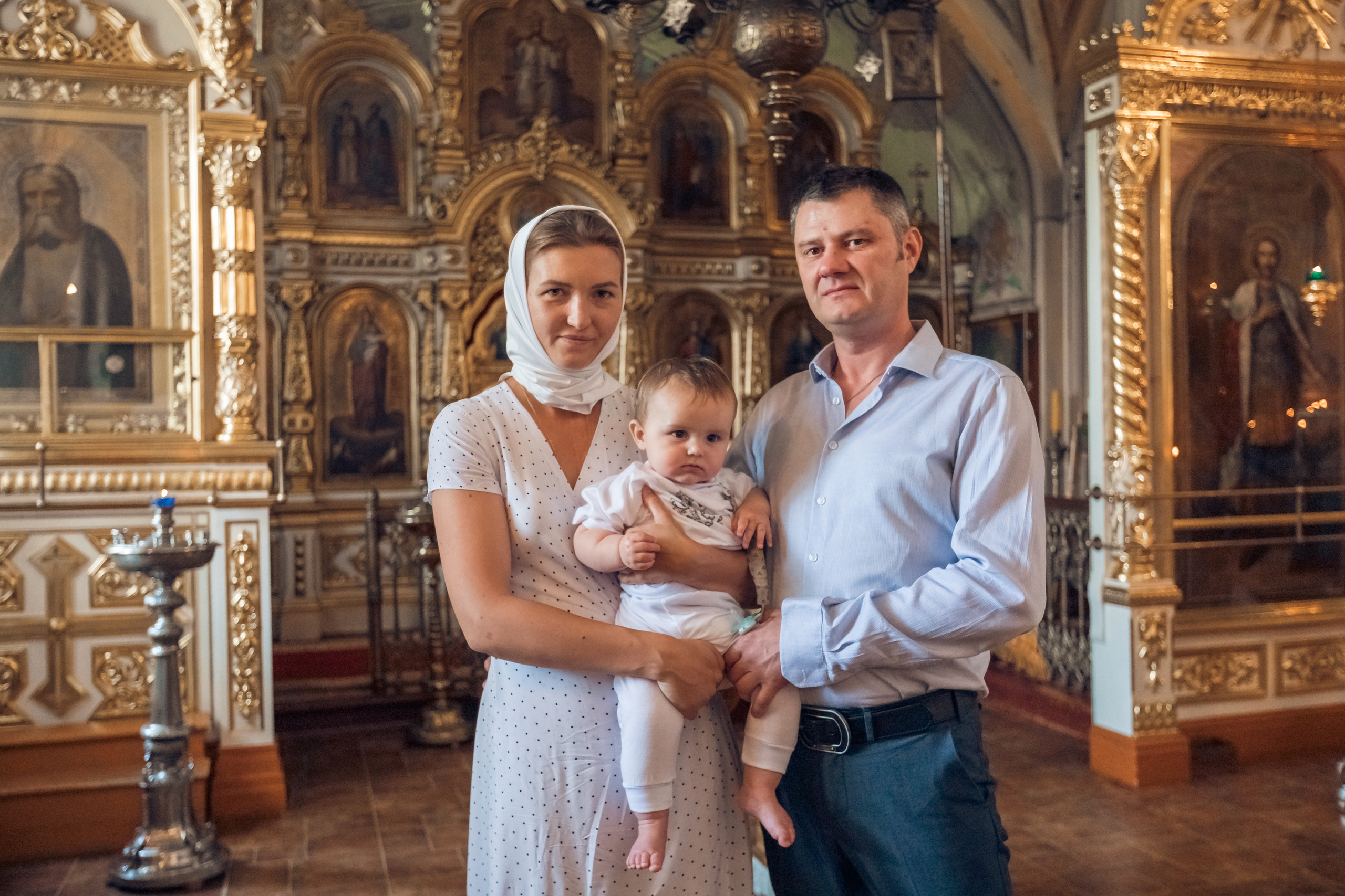 Крещение Михаила. Фотограф на Таинство Крещения и Венчания в Москве и МО