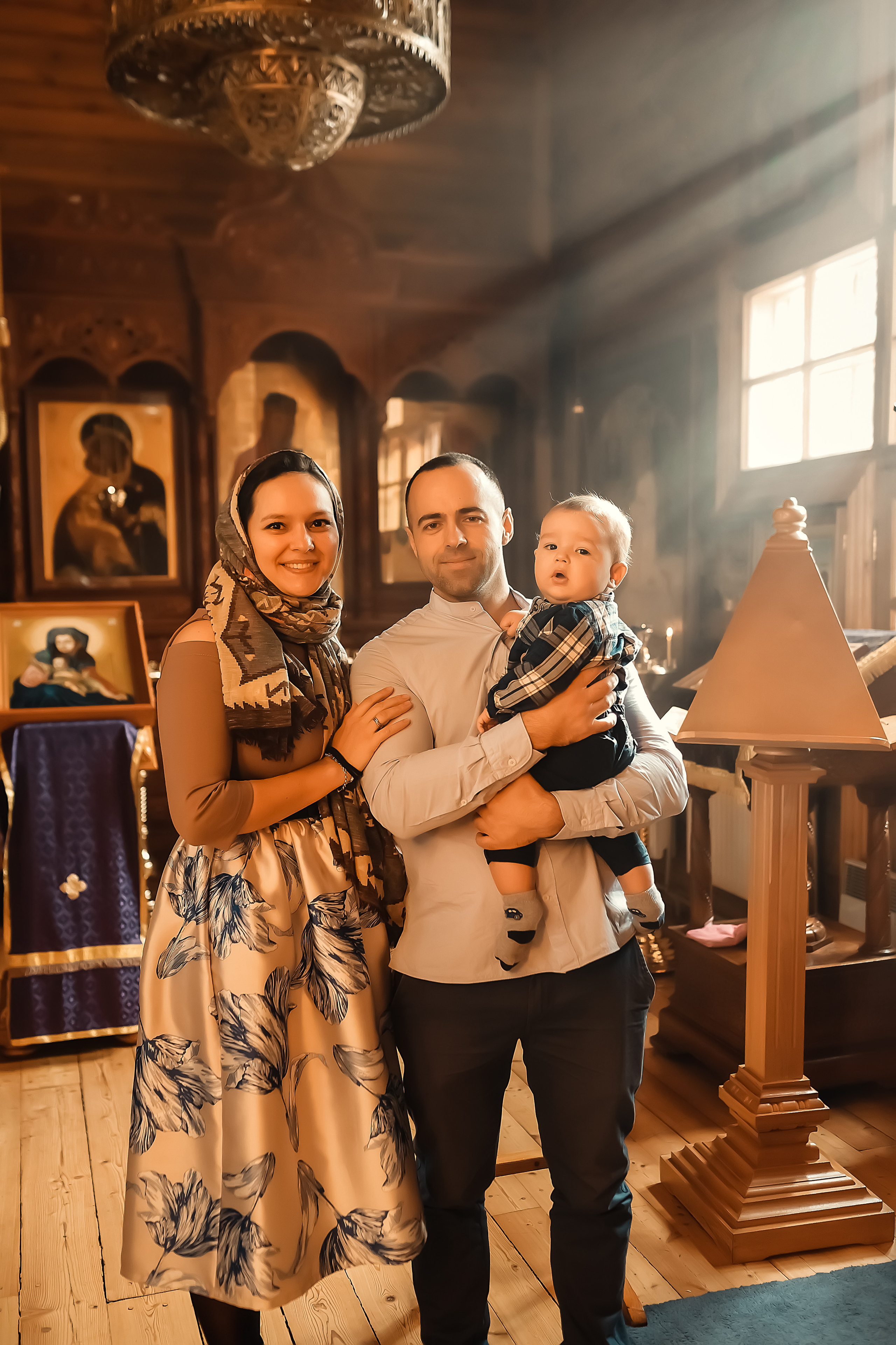 Таинство Крещения Семена. Фотограф на Таинство Крещения и Венчания в Москве и МО