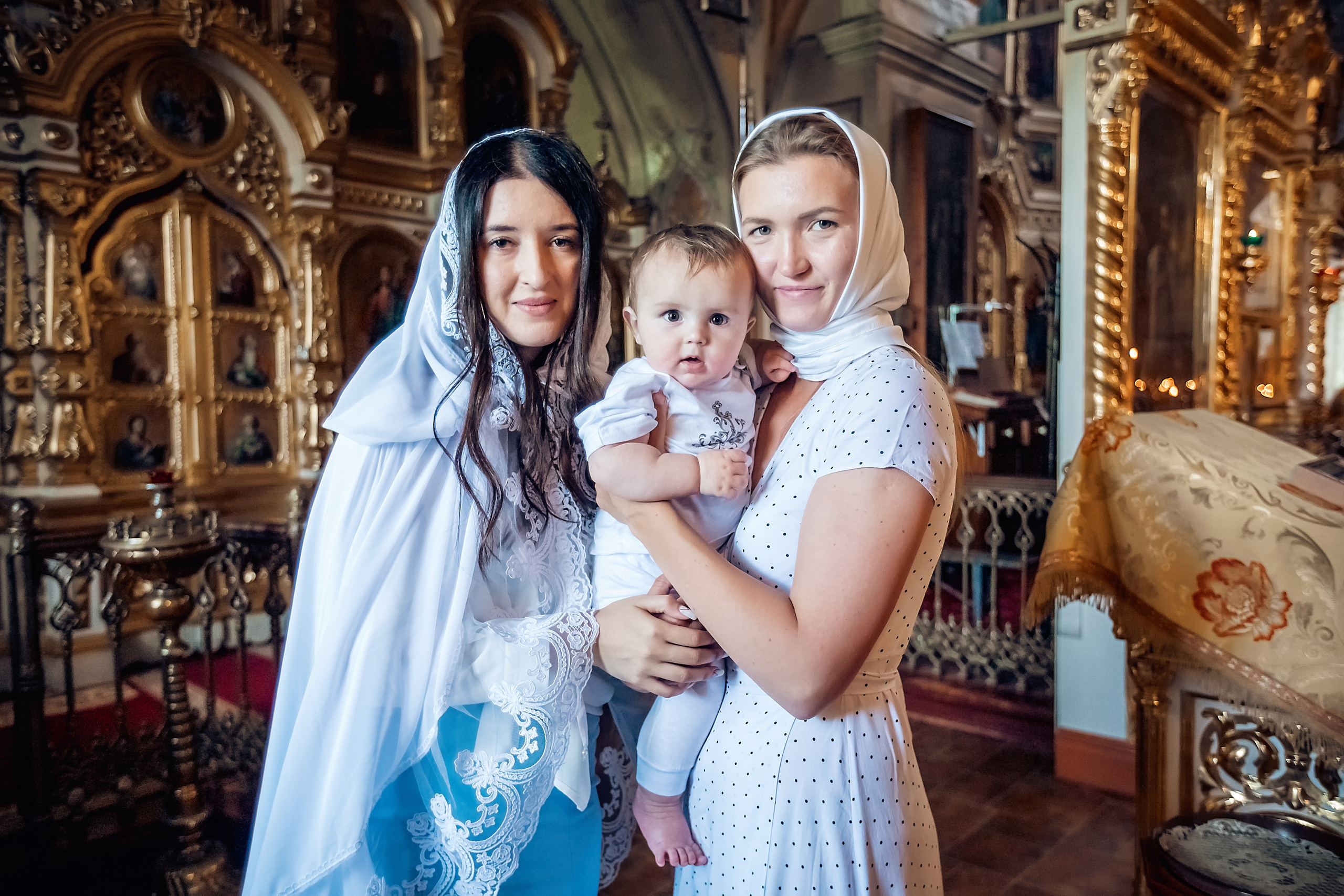 Крещение Михаила. Фотограф на Таинство Крещения и Венчания в Москве и МО