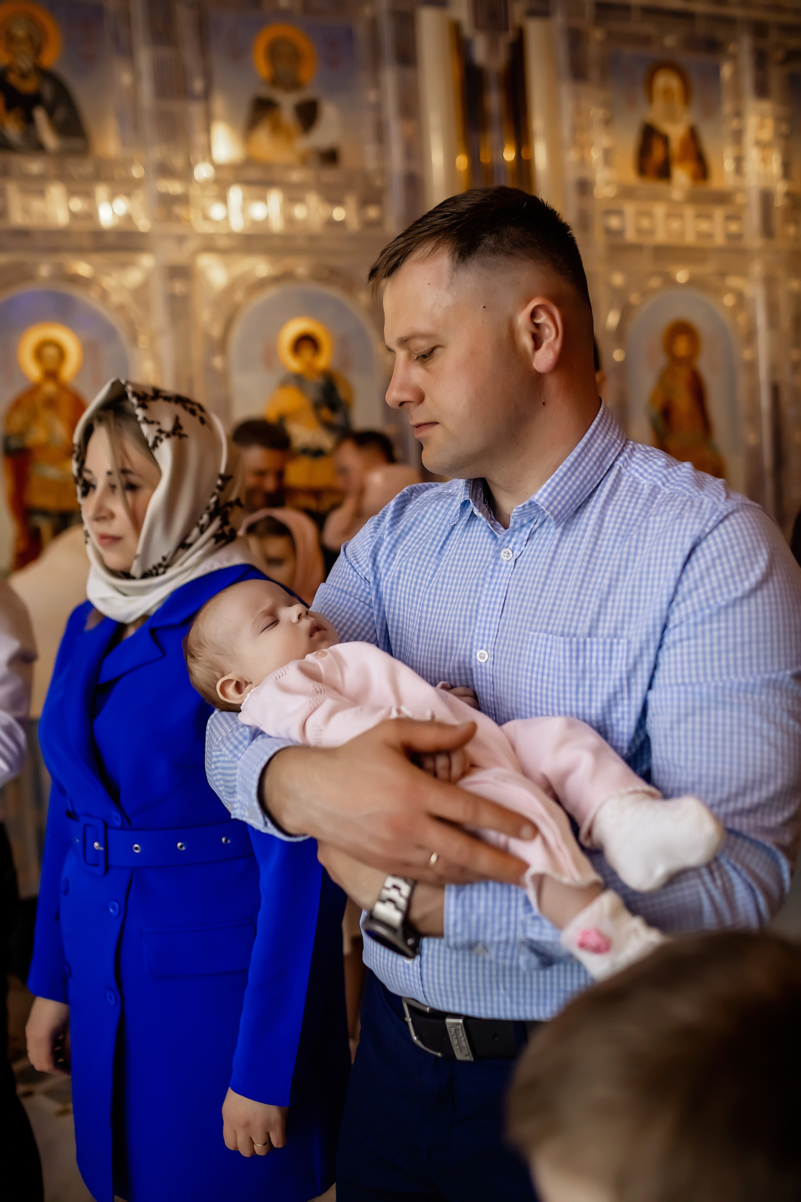 Таинство Крещения Анфисы. Фотограф на Таинство Крещения и Венчания в Москве и МО