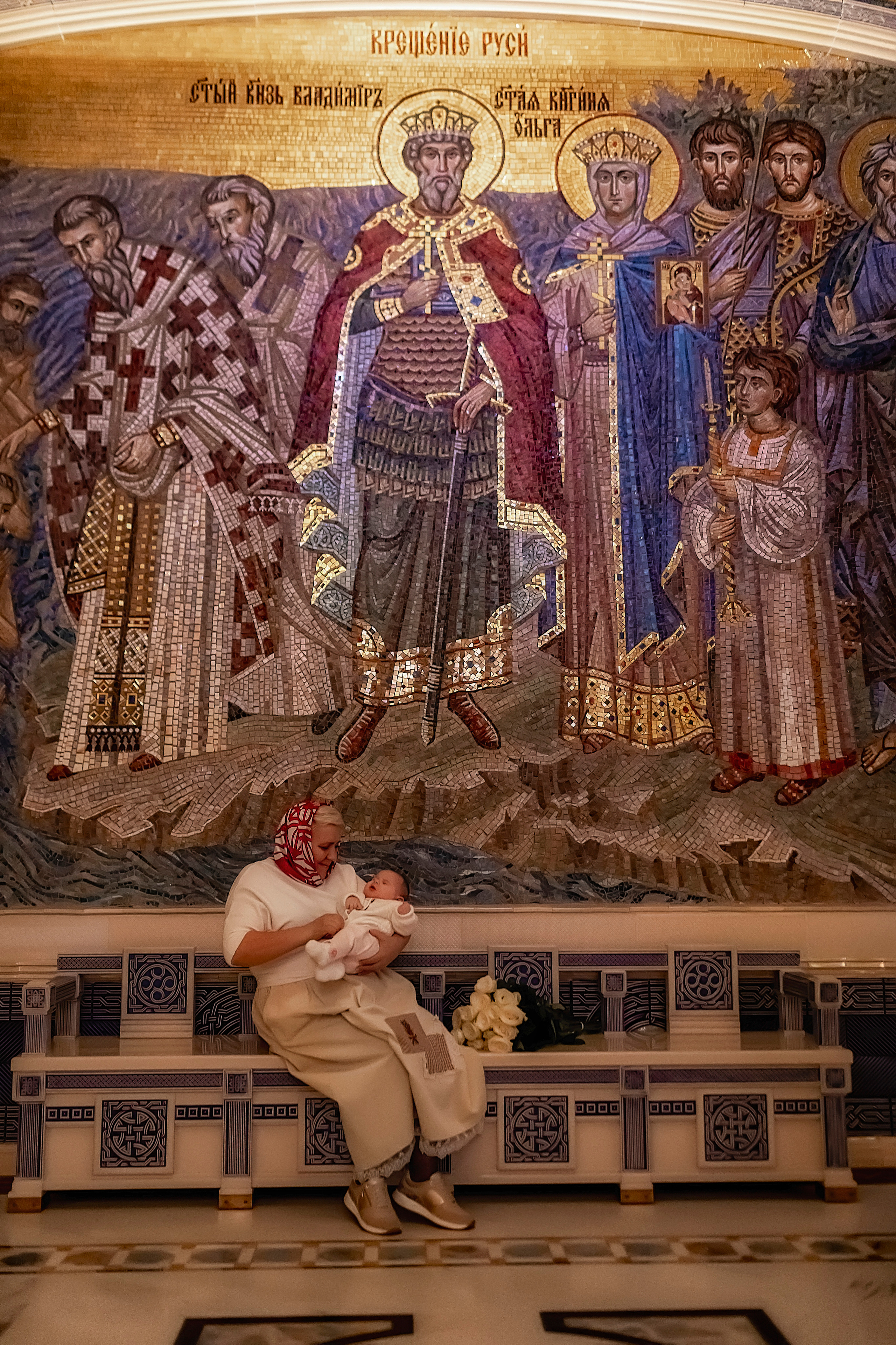 Таинство Крещения Анфисы. Фотограф на Таинство Крещения и Венчания в Москве и МО