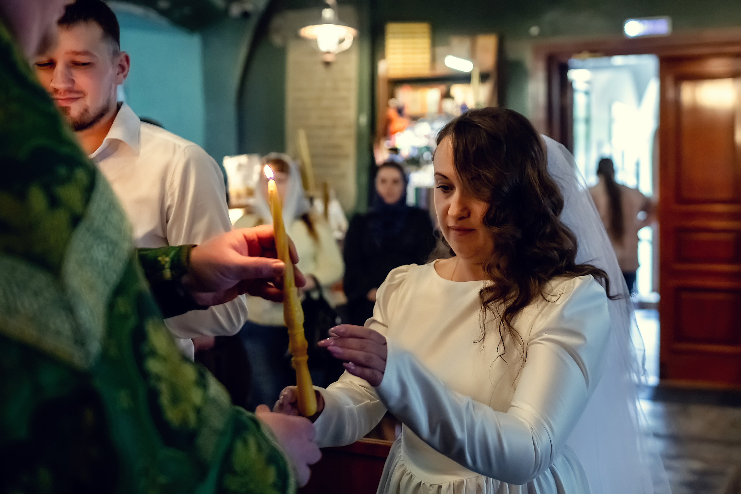 Константин и Татьяна. Фотограф на Таинство Крещения и Венчания в Москве и МО