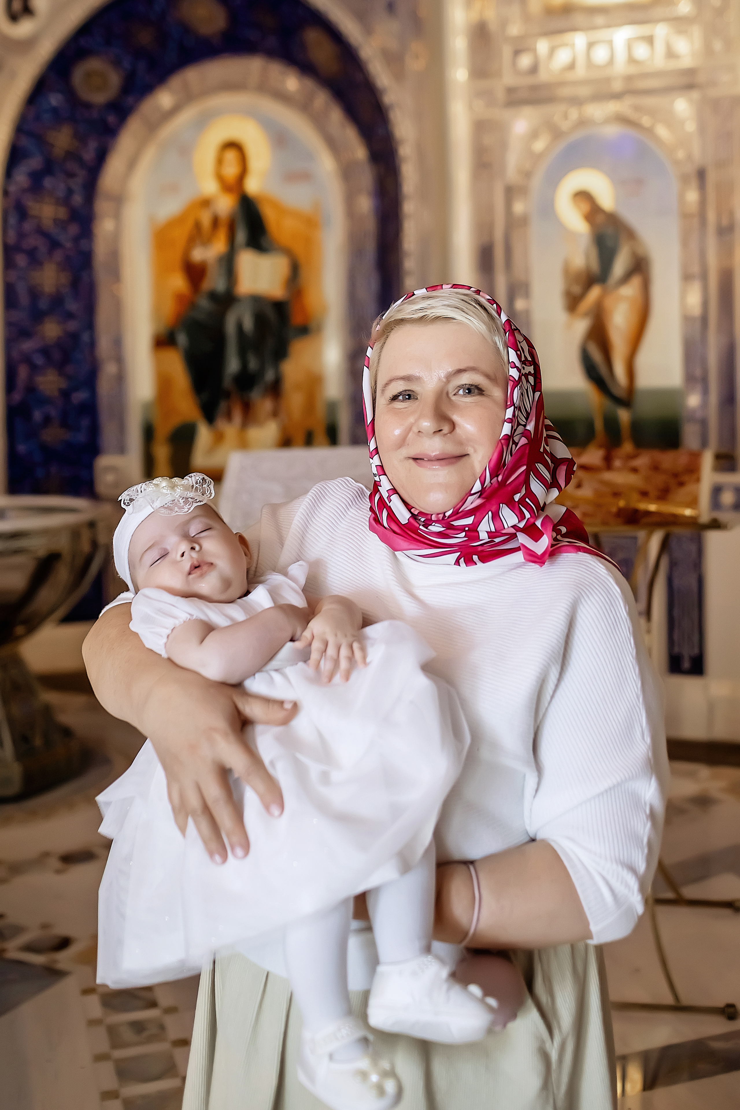 Таинство Крещения Анфисы. Фотограф на Таинство Крещения и Венчания в Москве и МО