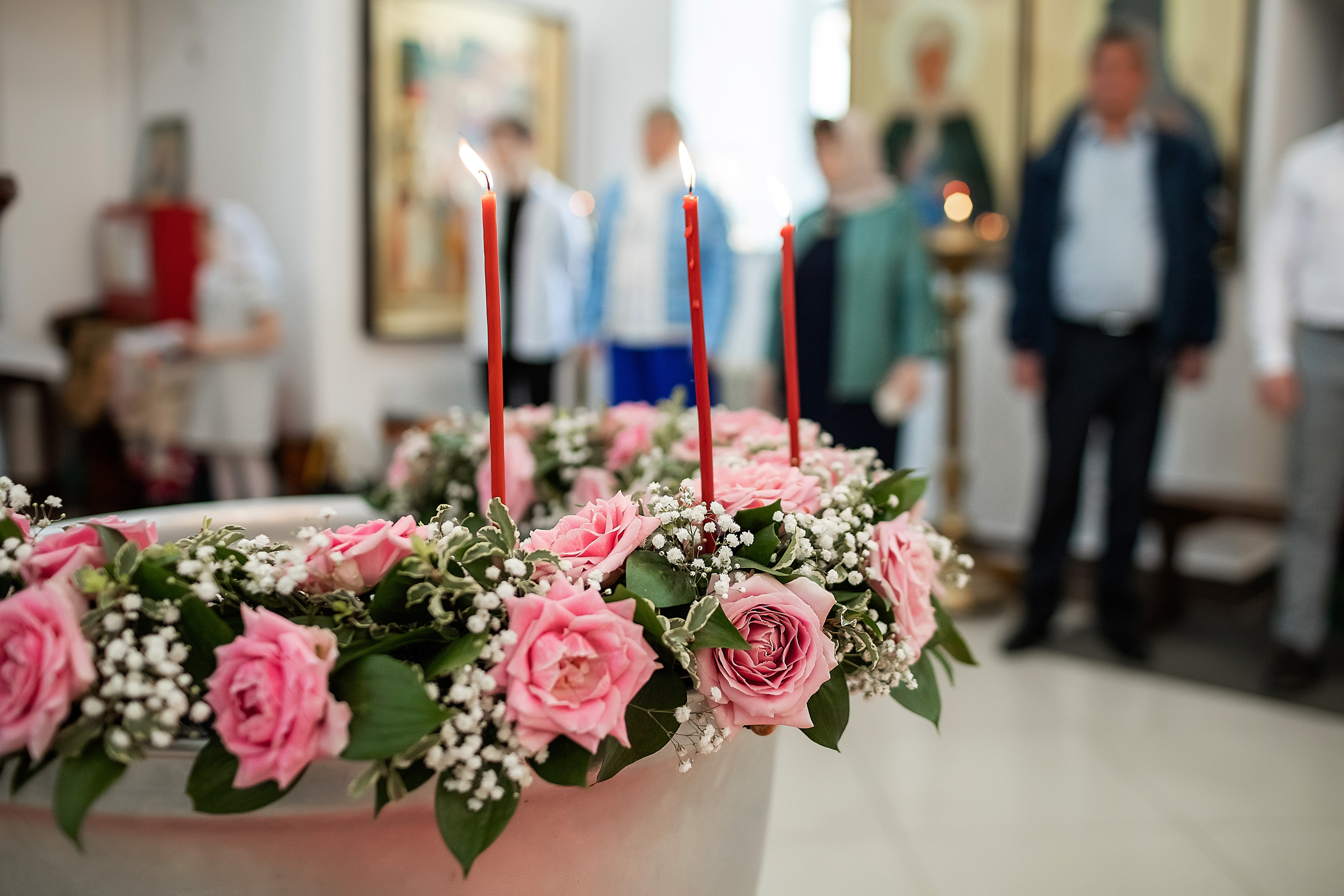 Таинство Крещения Анны. Фотограф на Таинство Крещения и Венчания в Москве и МО