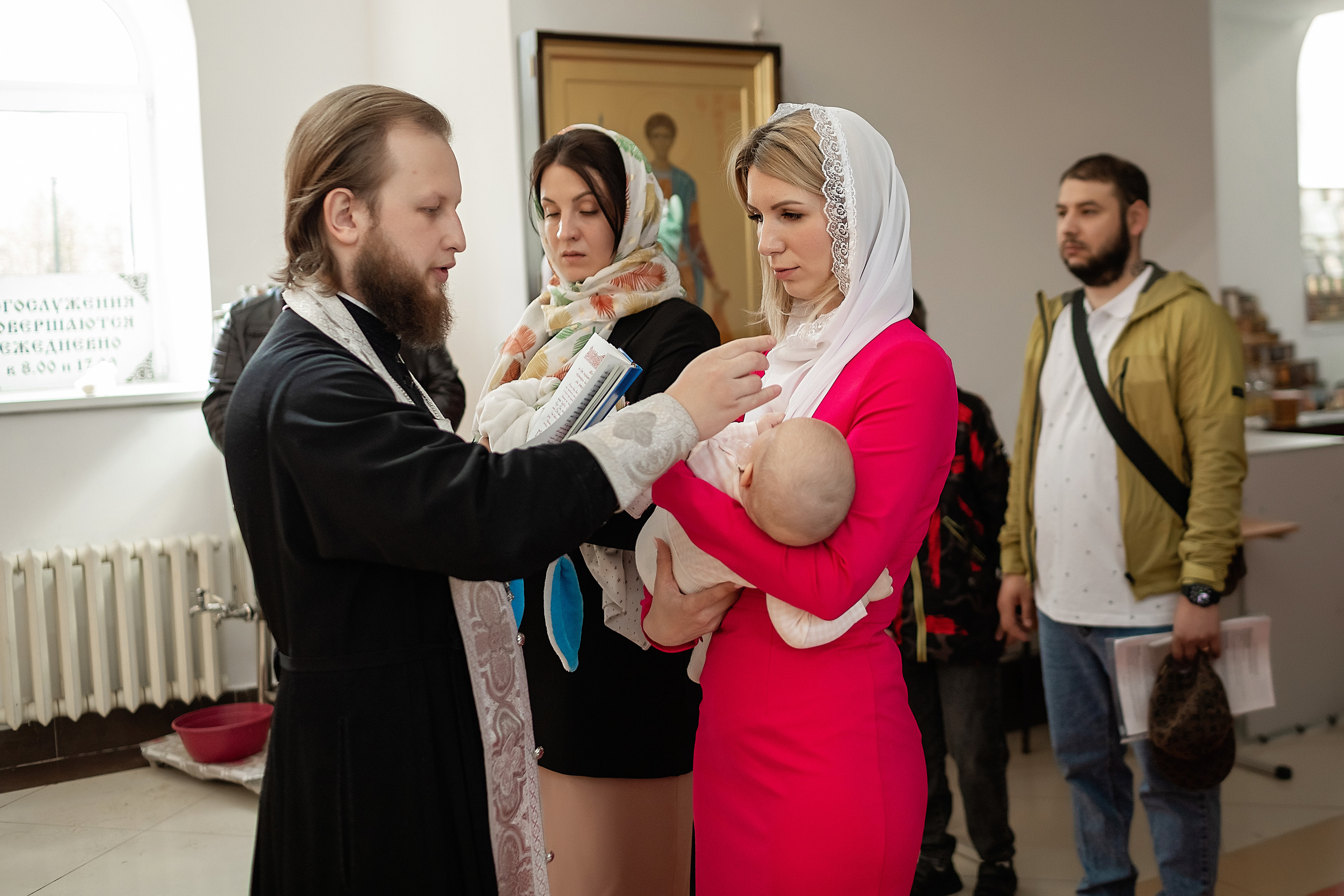 Таинство Крещения Анны. Фотограф на Таинство Крещения и Венчания в Москве и МО