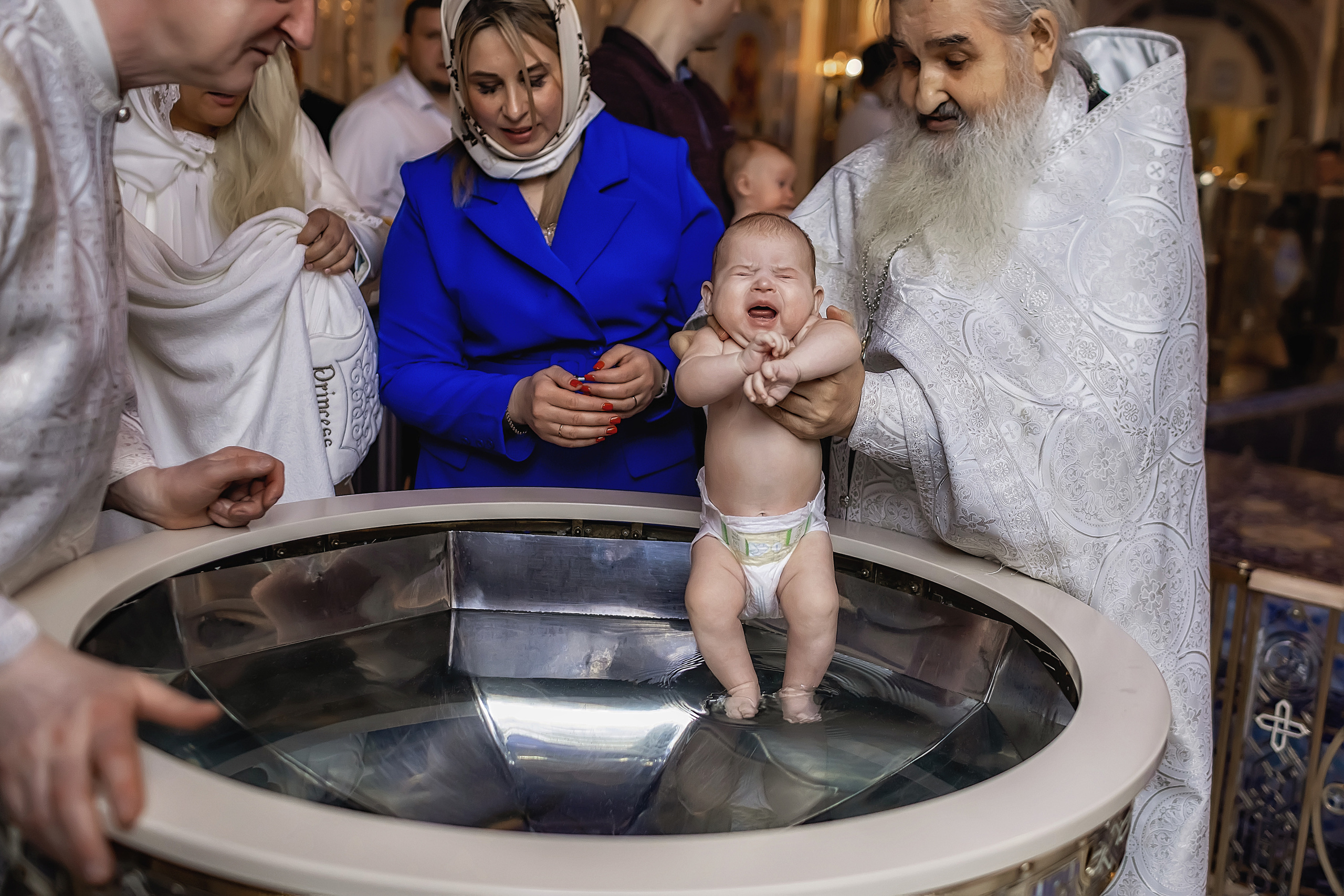 Таинство Крещения Анфисы. Фотограф на Таинство Крещения и Венчания в Москве и МО
