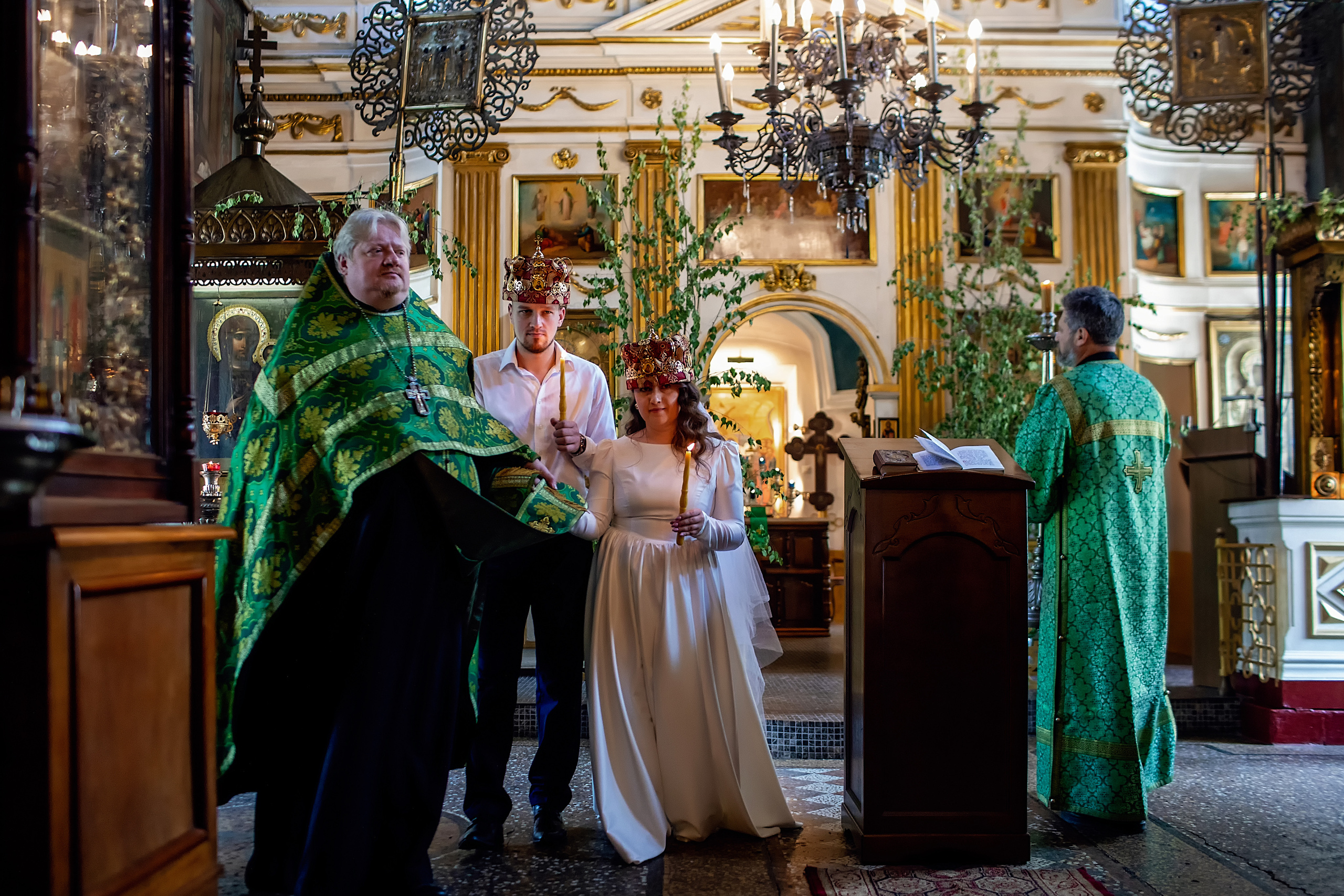 Константин и Татьяна. Фотограф на Таинство Крещения и Венчания в Москве и МО