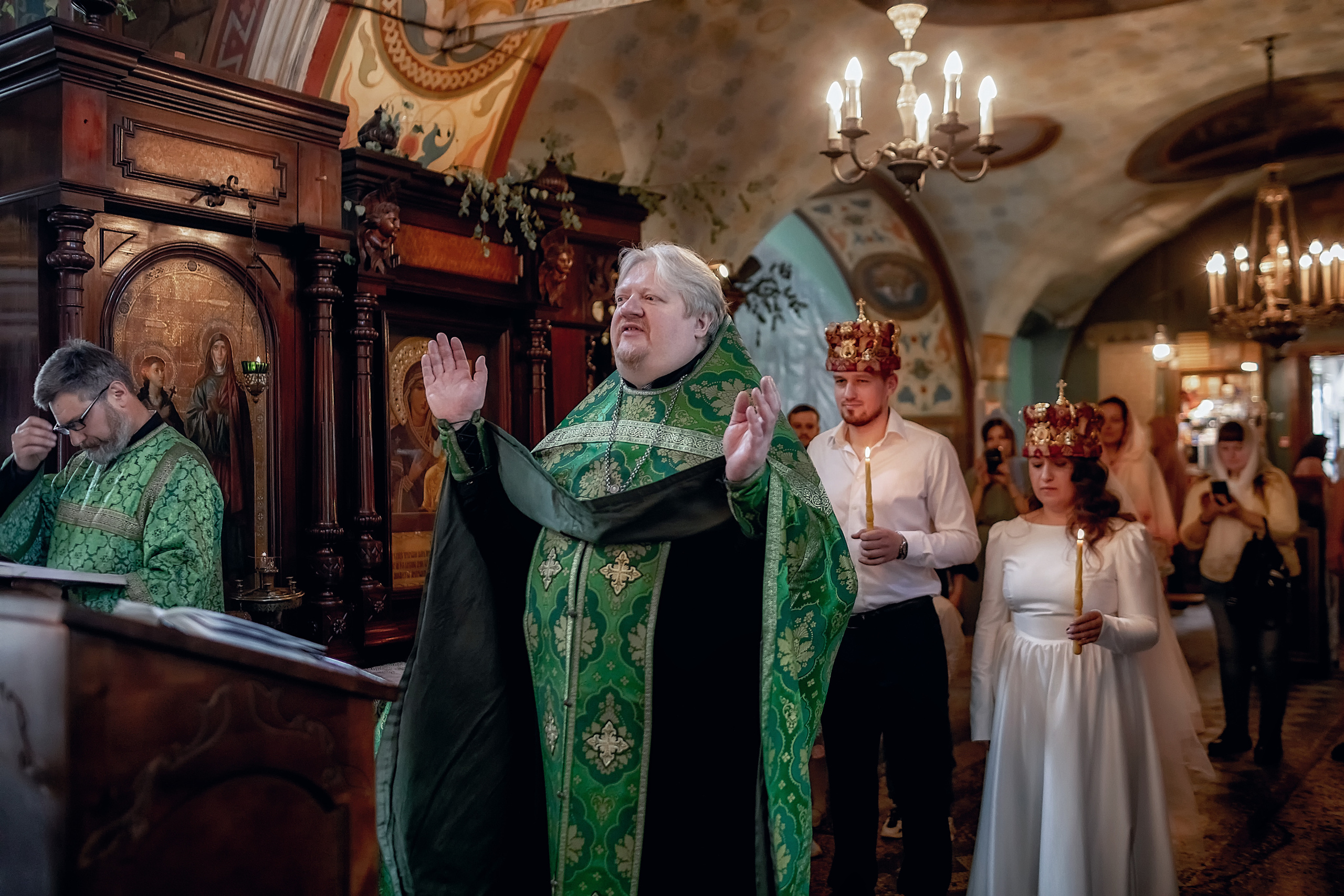 Константин и Татьяна. Фотограф на Таинство Крещения и Венчания в Москве и МО