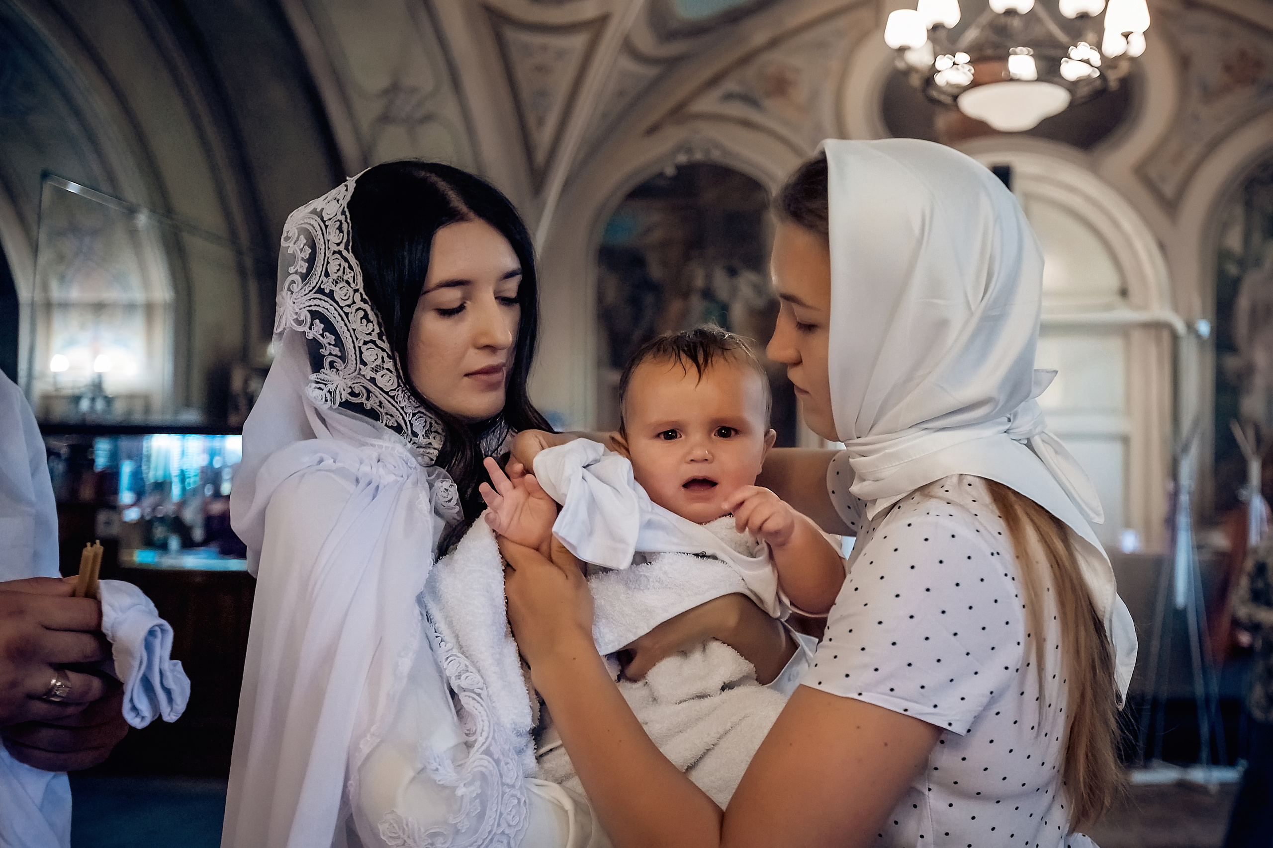 Крещение Михаила. Фотограф на Таинство Крещения и Венчания в Москве и МО