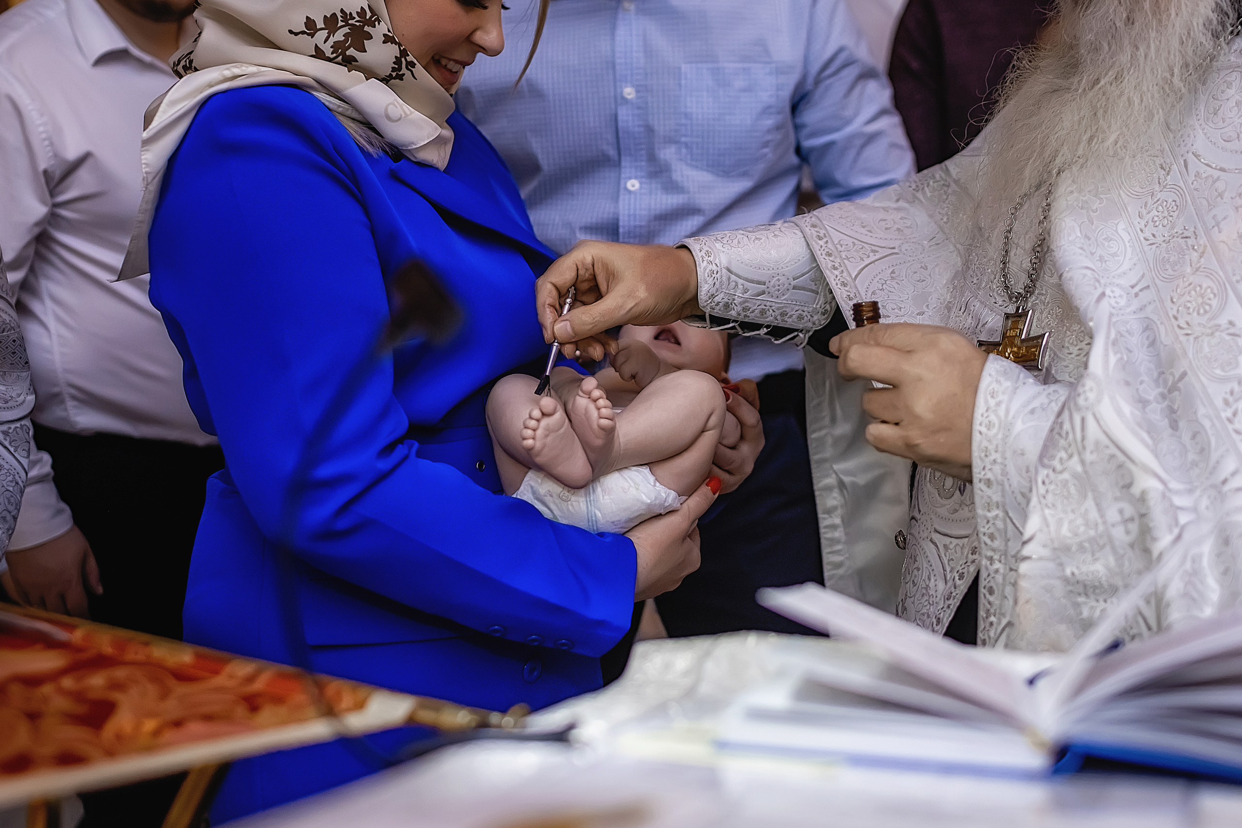 Таинство Крещения Анфисы. Фотограф на Таинство Крещения и Венчания в Москве и МО