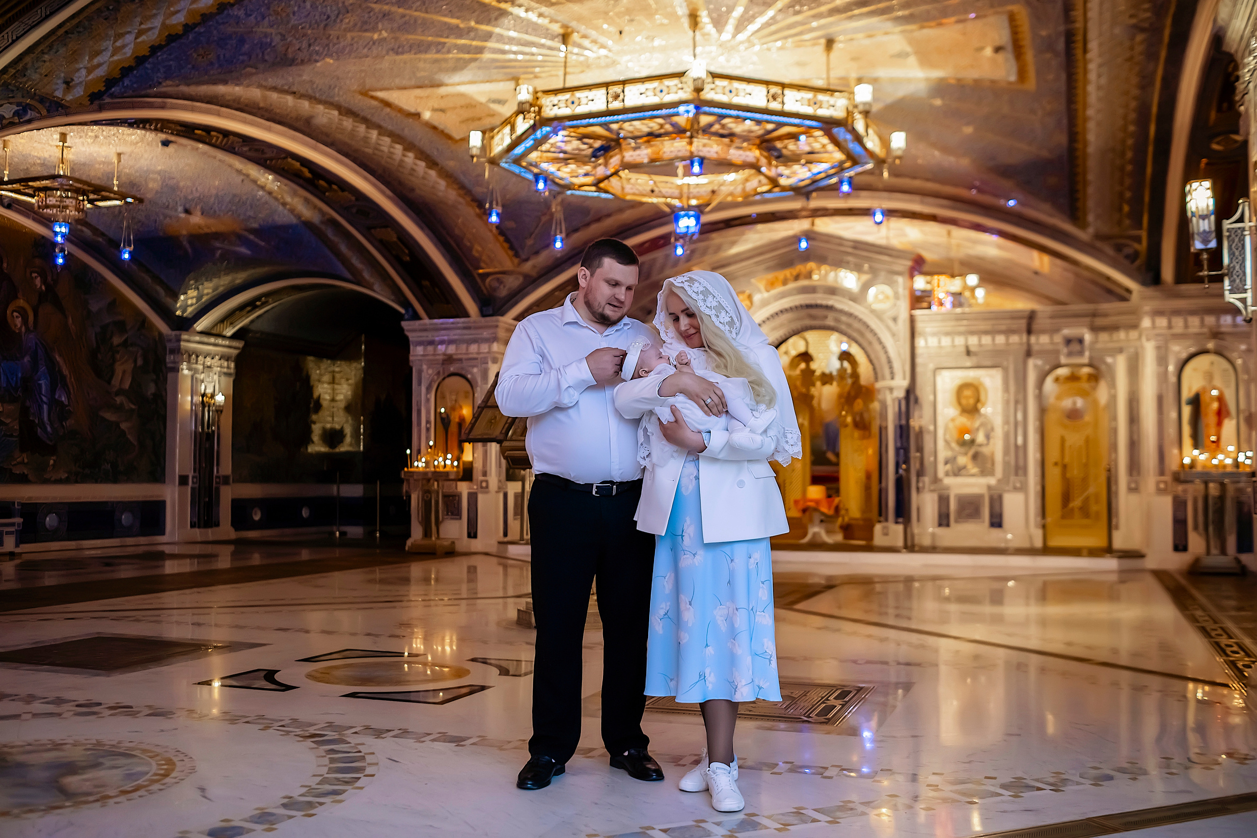 Таинство Крещения Анфисы. Фотограф на Таинство Крещения и Венчания в Москве и МО