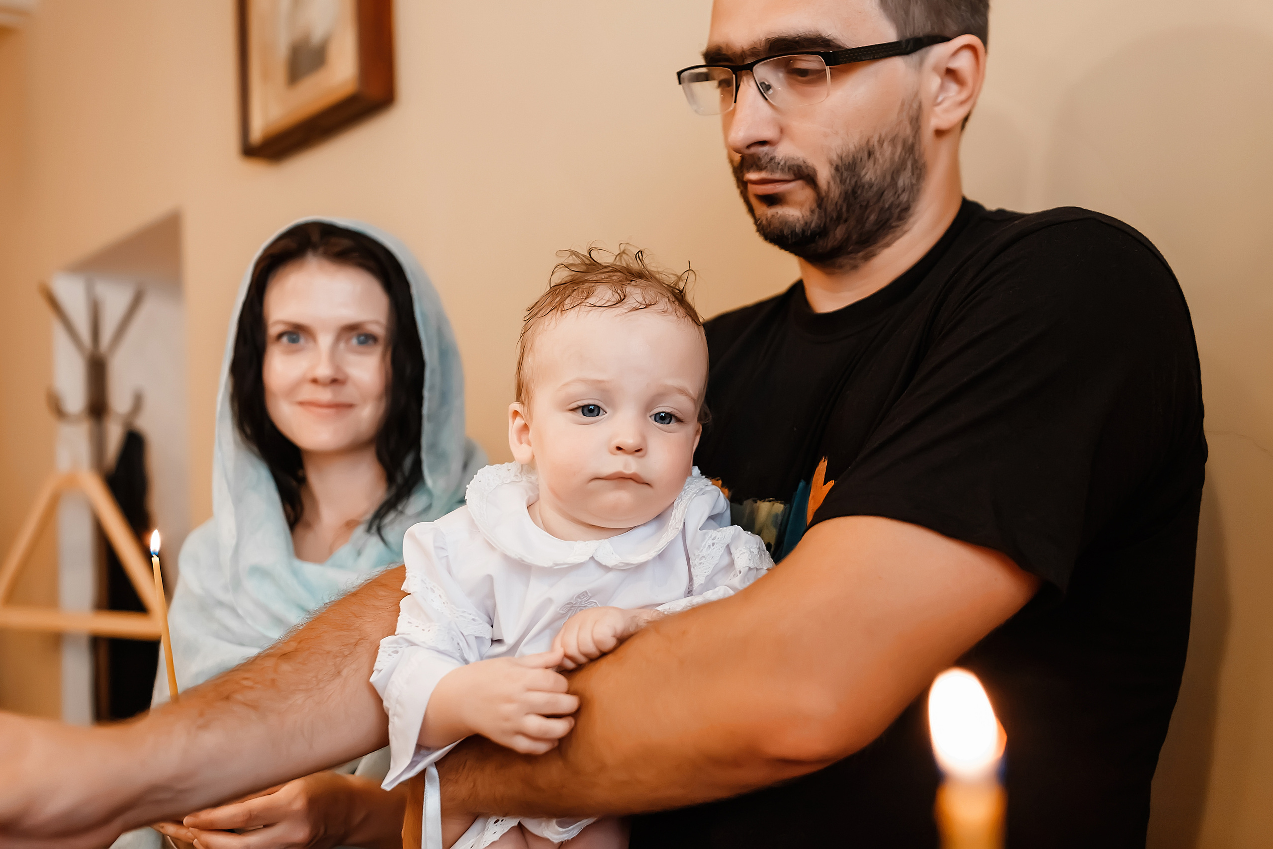 Таинство Крещения Алексея и Александра. Фотограф на Таинство Крещения и Венчания в Москве и МО