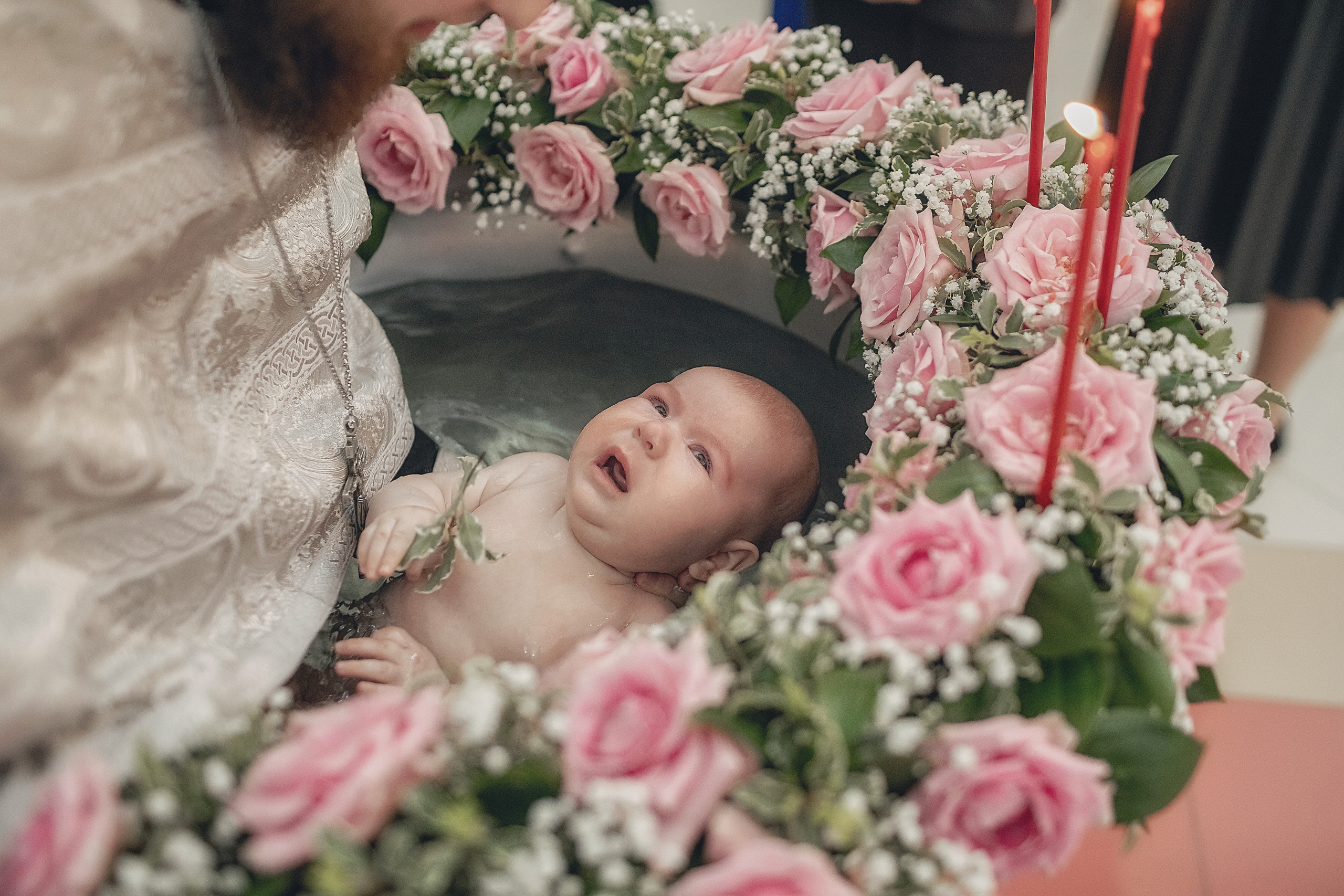 Таинство Крещения Анны. Фотограф на Таинство Крещения и Венчания в Москве и МО