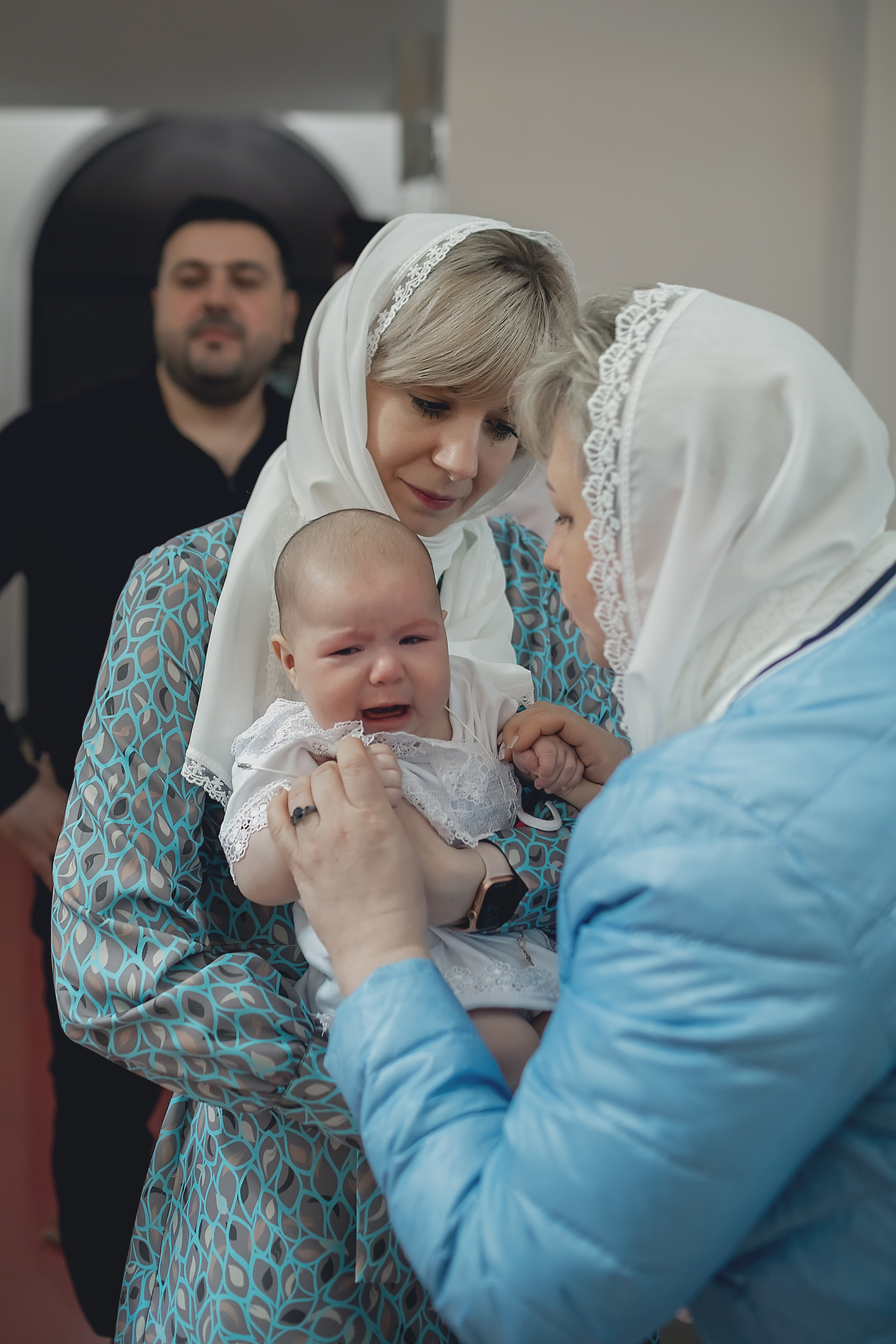 Таинство Крещения Анны. Фотограф на Таинство Крещения и Венчания в Москве и МО