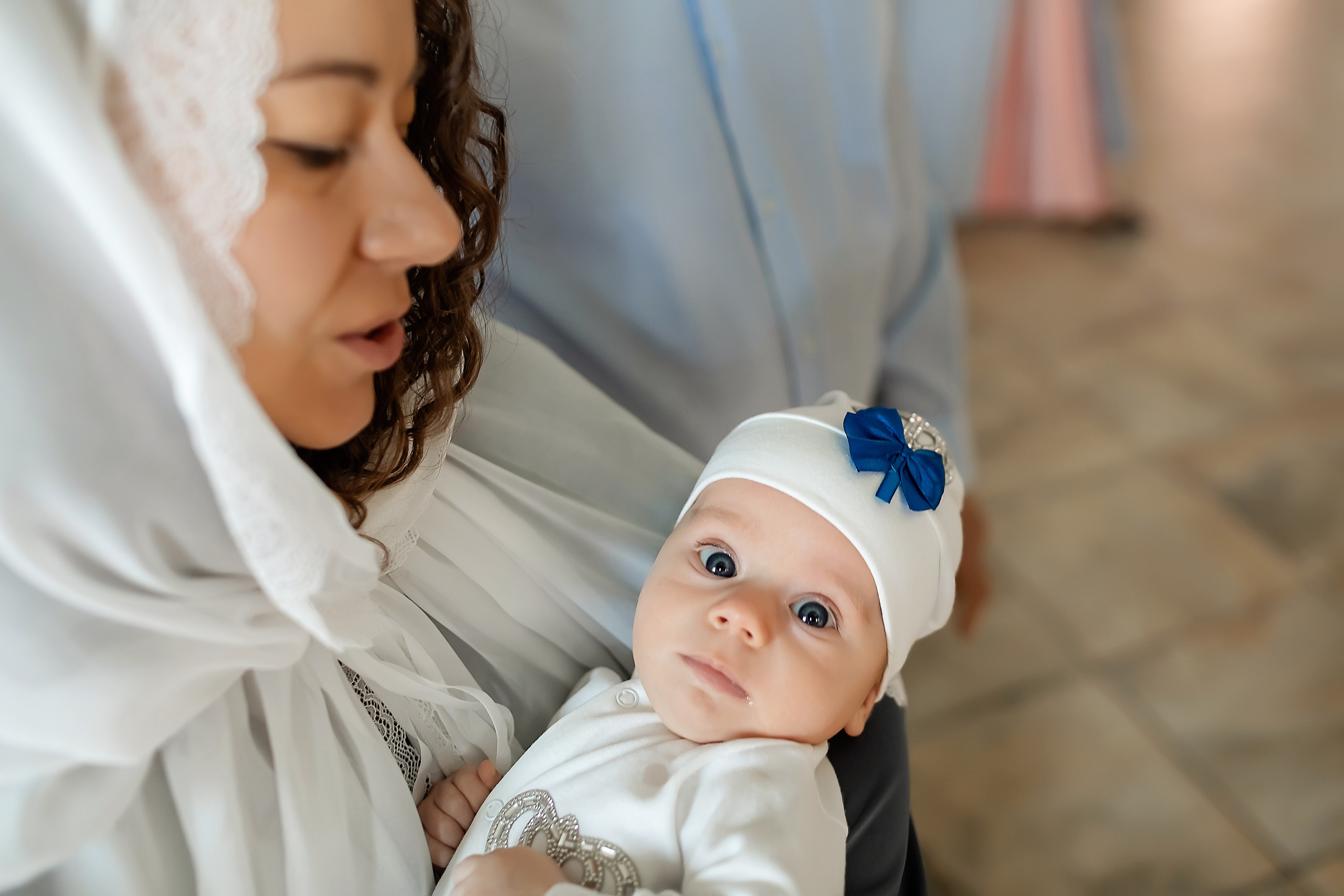 Крещение Льва. Фотограф на Таинство Крещения и Венчания в Москве и МО