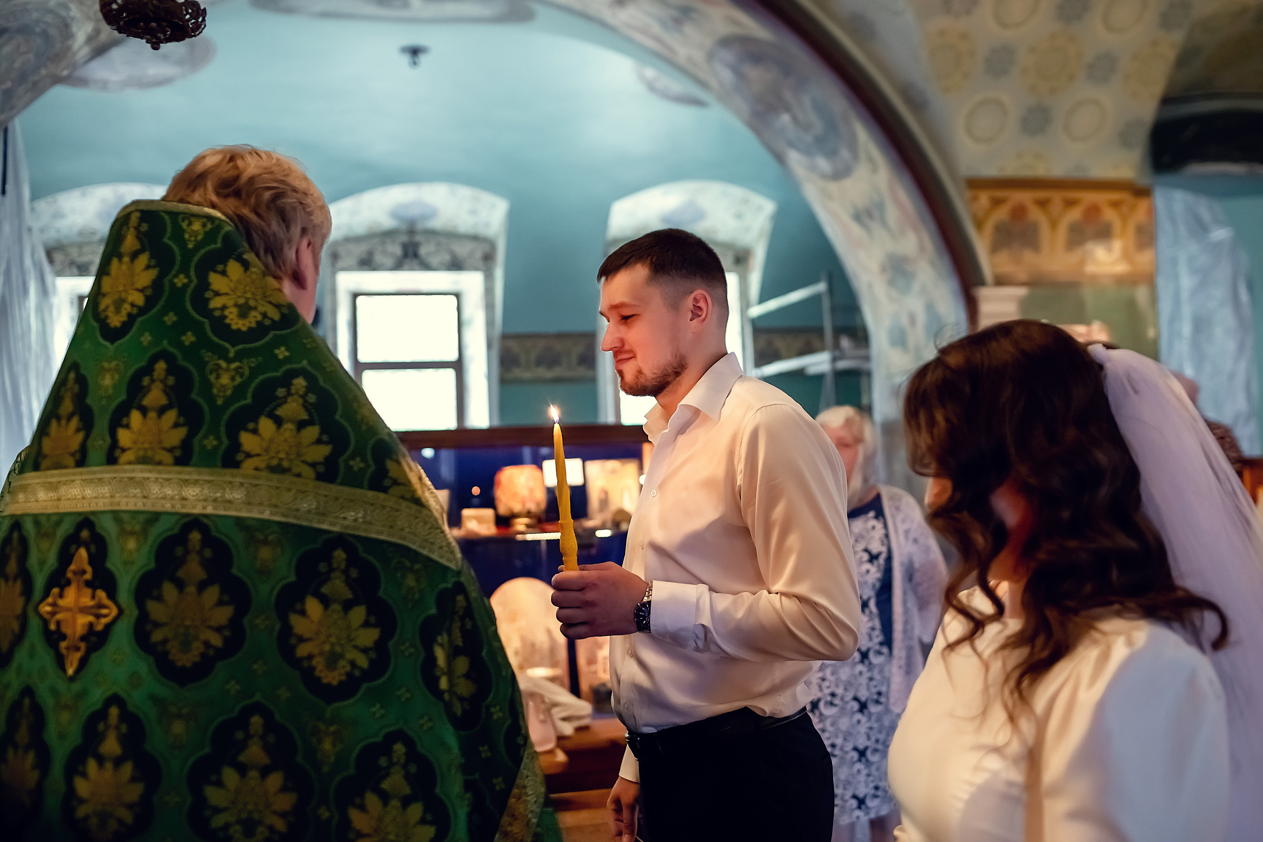 Константин и Татьяна. Фотограф на Таинство Крещения и Венчания в Москве и МО