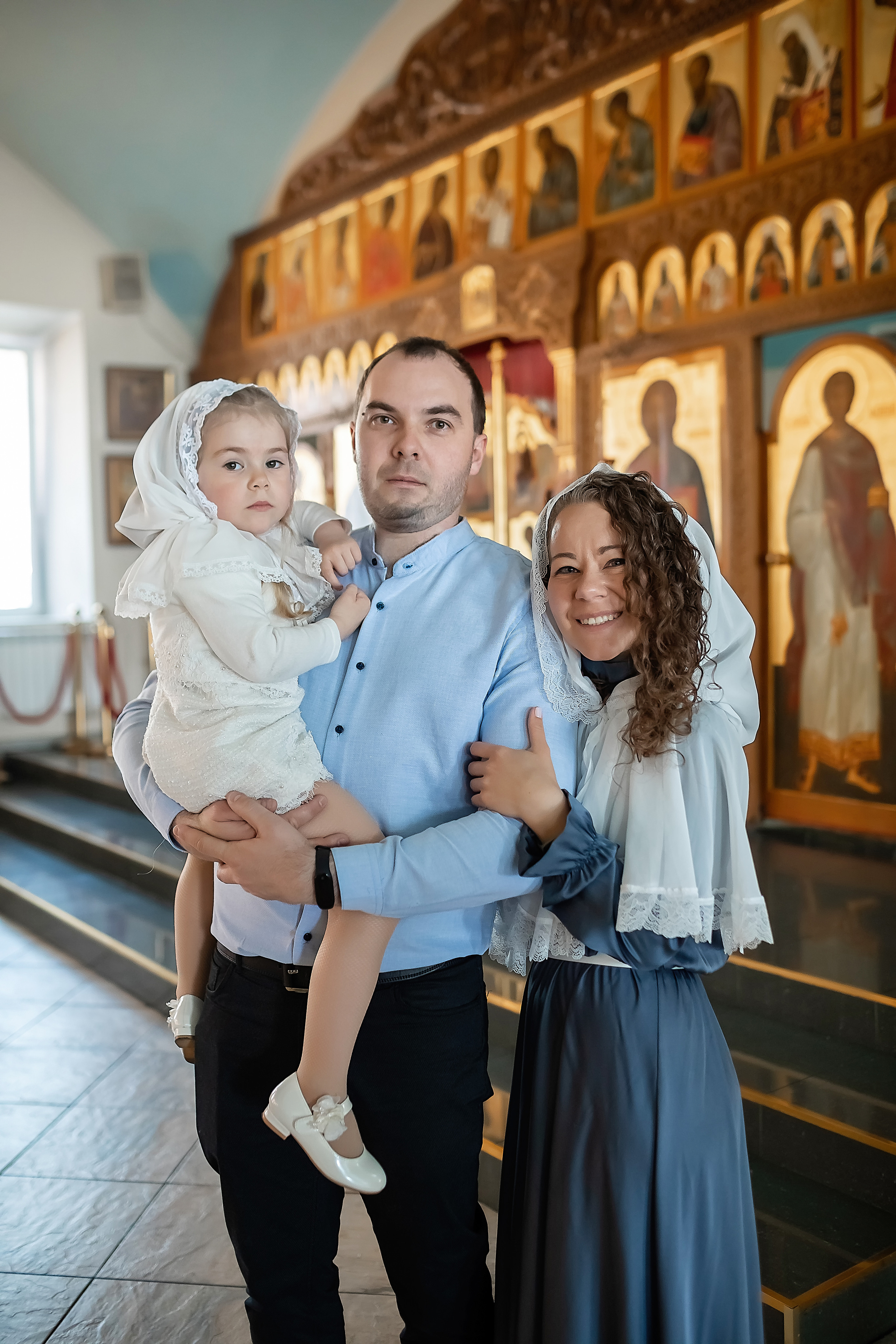 Крещение Льва. Фотограф на Таинство Крещения и Венчания в Москве и МО