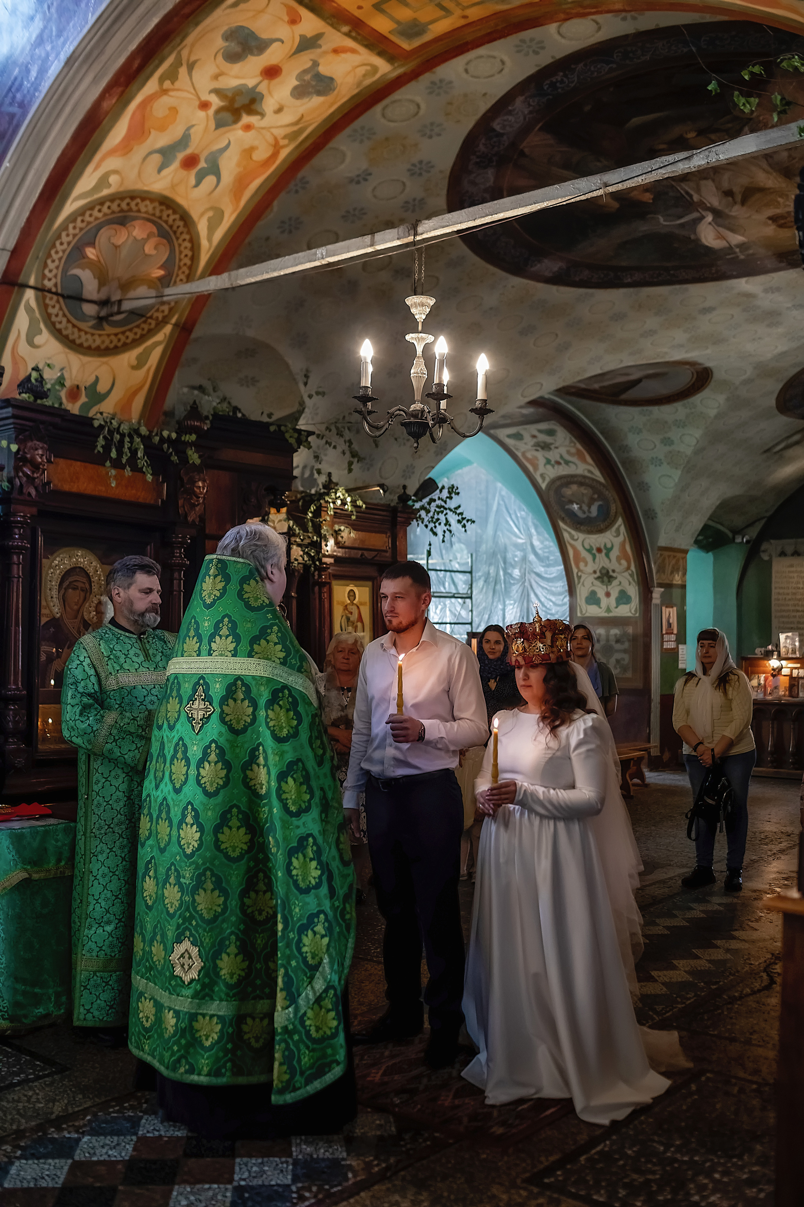 Константин и Татьяна. Фотограф на Таинство Крещения и Венчания в Москве и МО