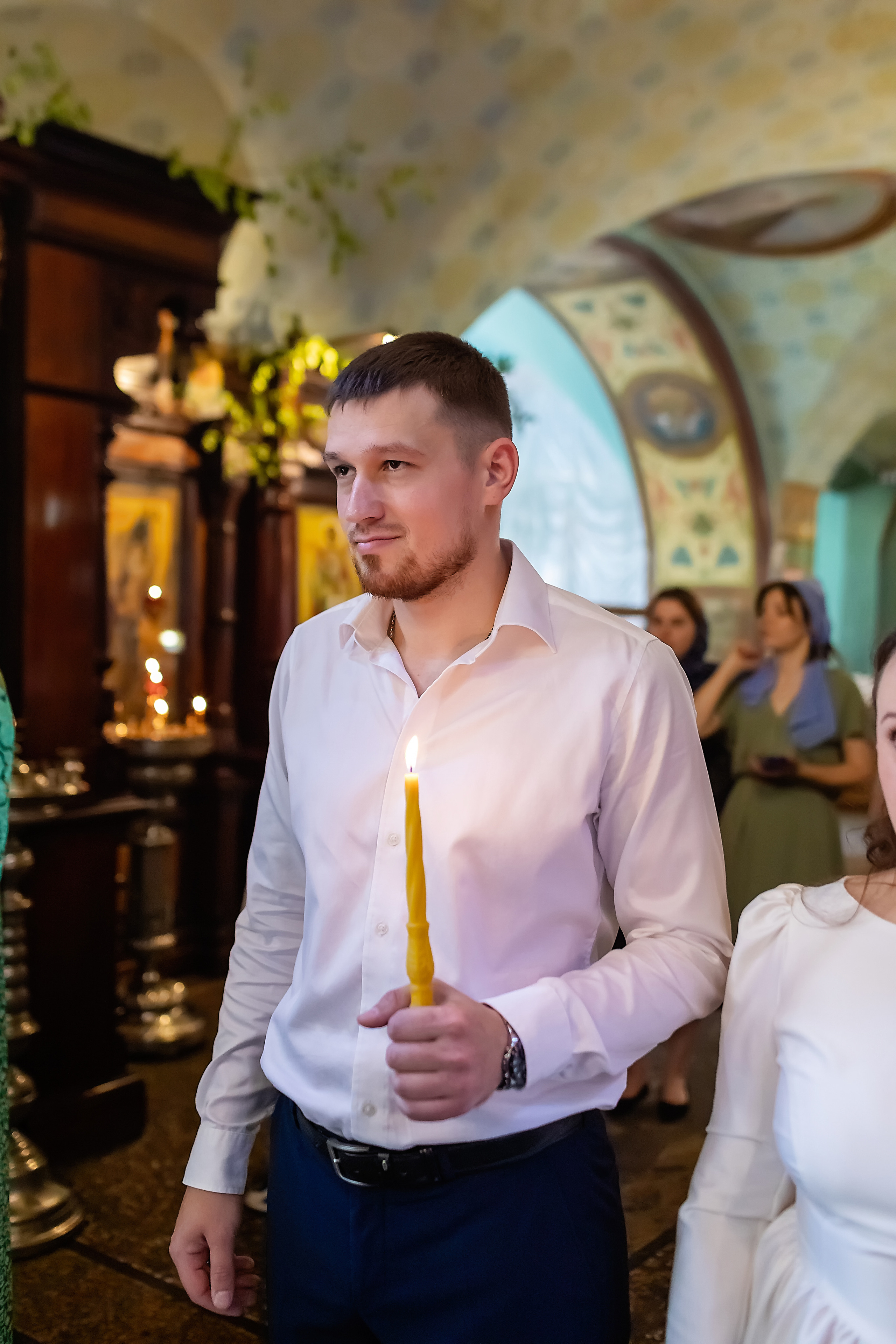 Константин и Татьяна. Фотограф на Таинство Крещения и Венчания в Москве и МО