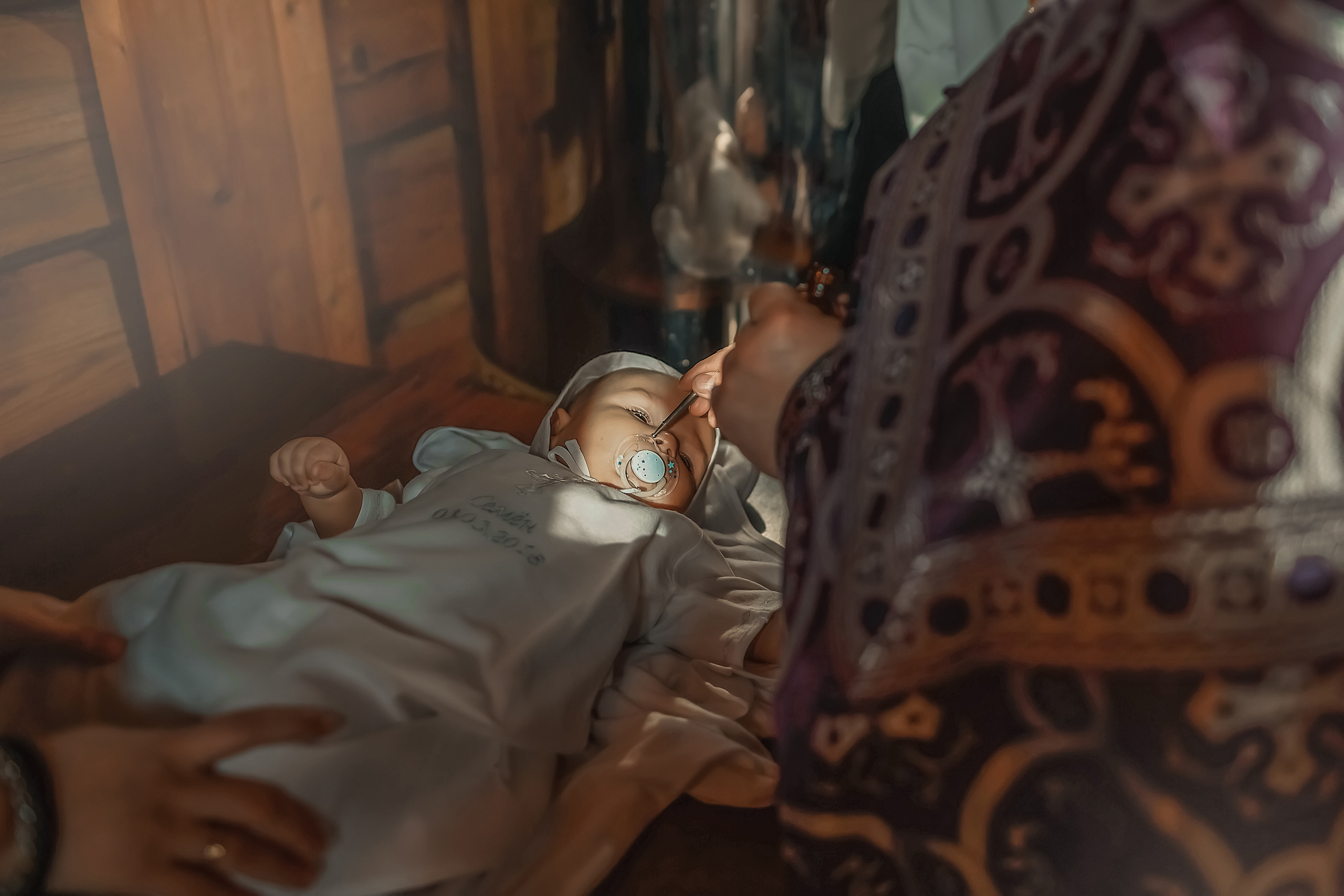 Таинство Крещения Семена. Фотограф на Таинство Крещения и Венчания в Москве и МО