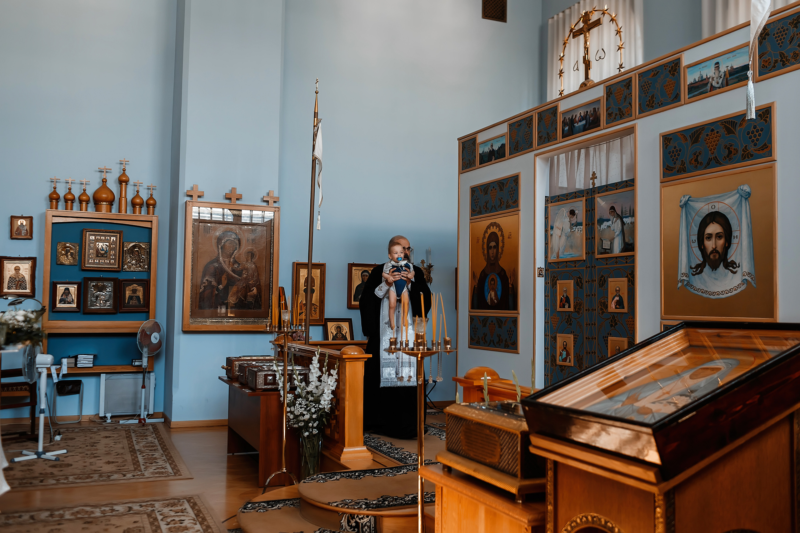 Таинство Крещения Алексея и Александра. Фотограф на Таинство Крещения и Венчания в Москве и МО