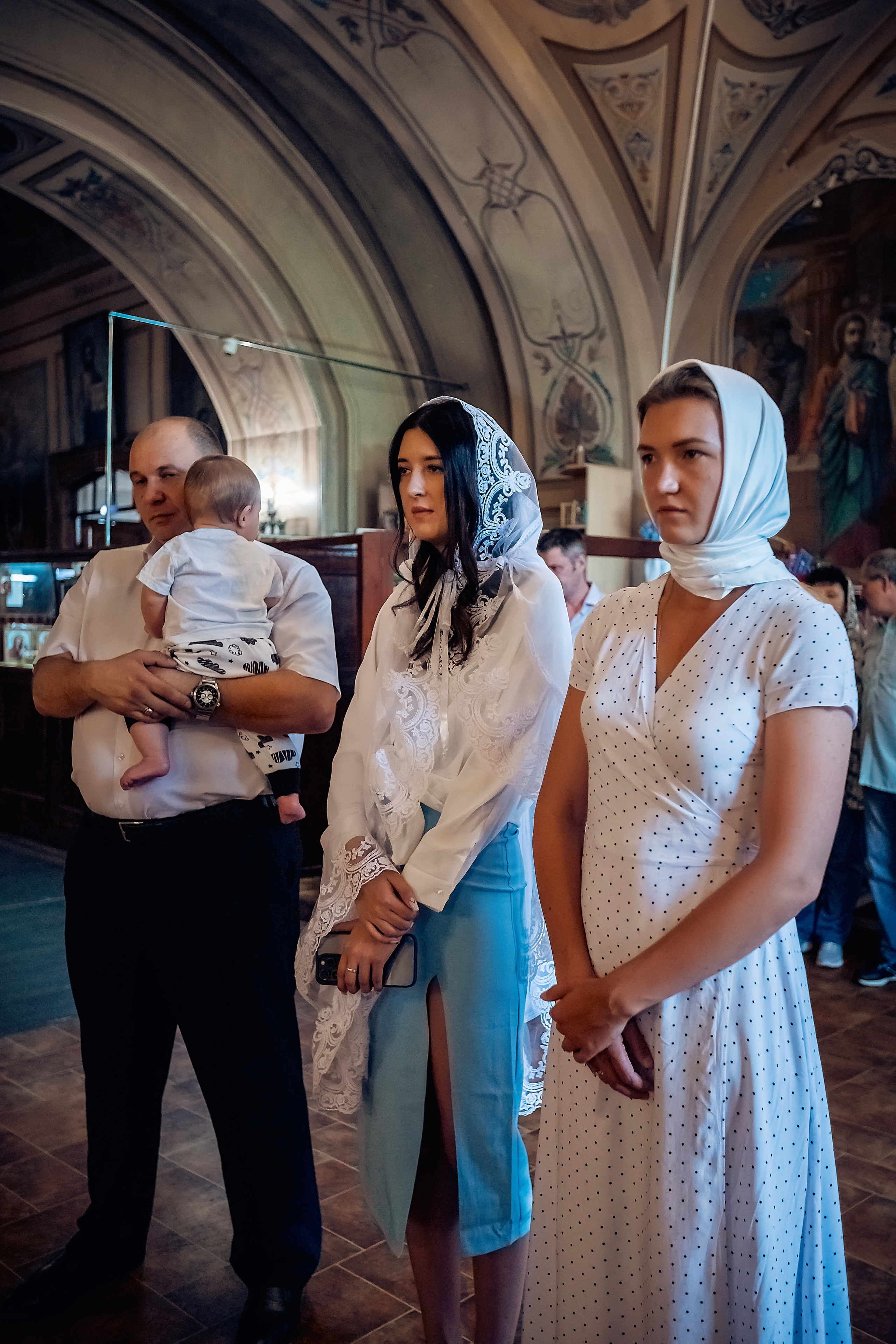 Крещение Михаила. Фотограф на Таинство Крещения и Венчания в Москве и МО