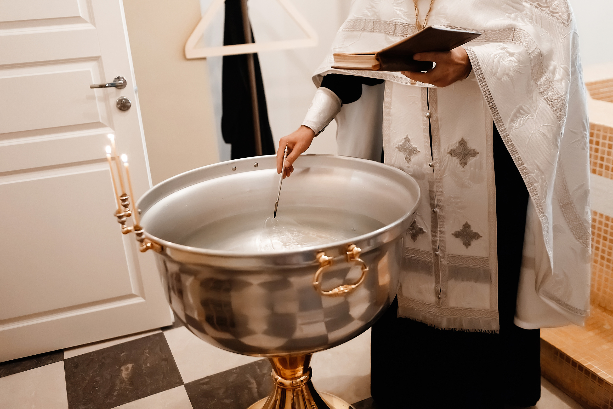 Таинство Крещения Алексея и Александра. Фотограф на Таинство Крещения и Венчания в Москве и МО