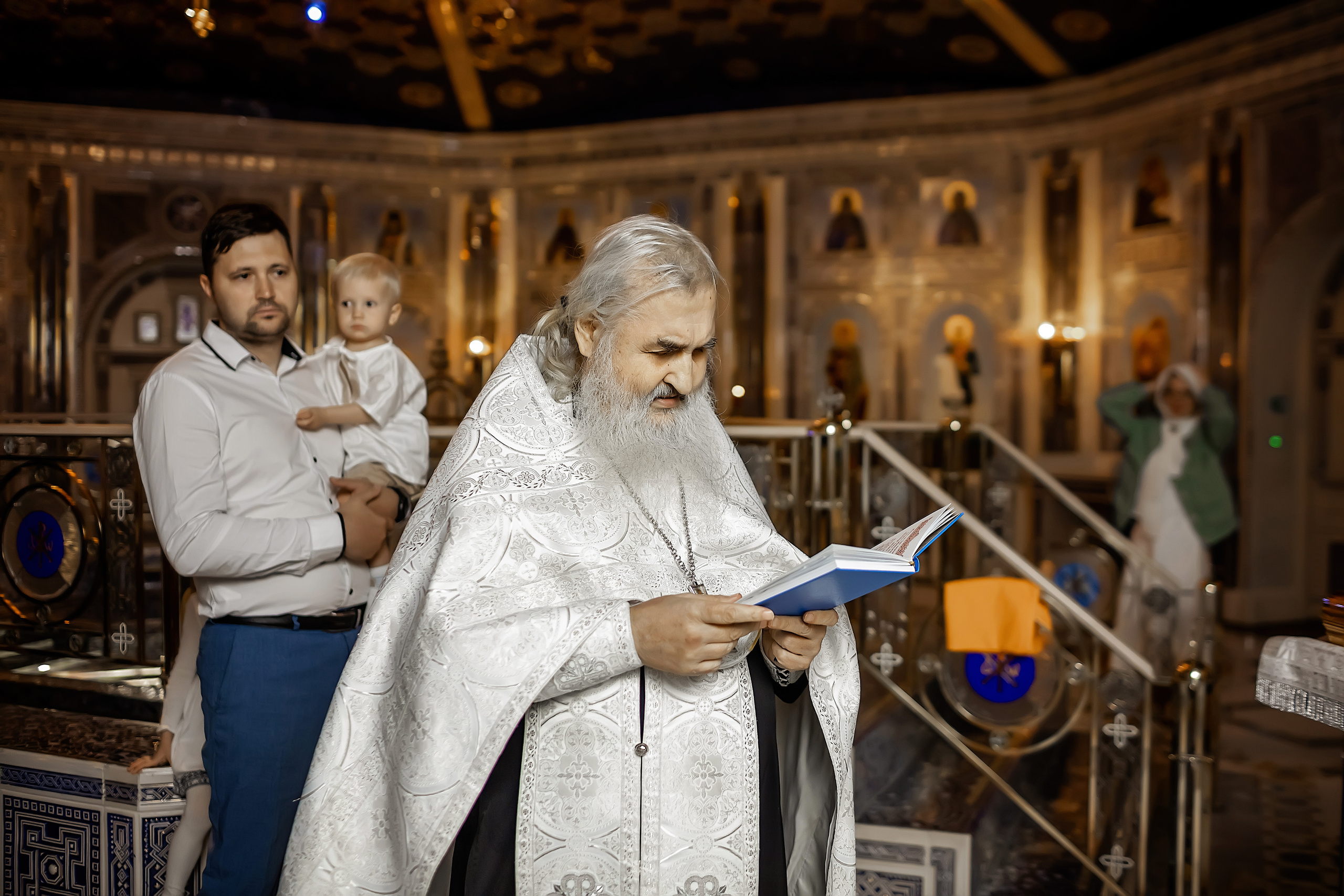 Таинство Крещения Анфисы. Фотограф на Таинство Крещения и Венчания в Москве и МО