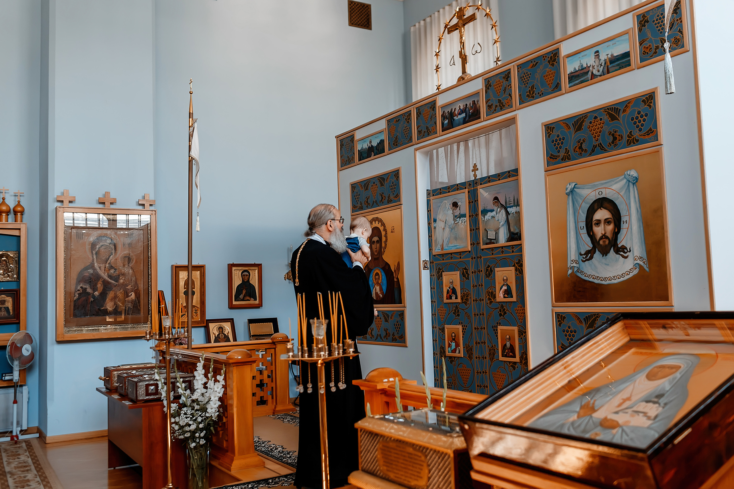 Таинство Крещения Алексея и Александра. Фотограф на Таинство Крещения и Венчания в Москве и МО